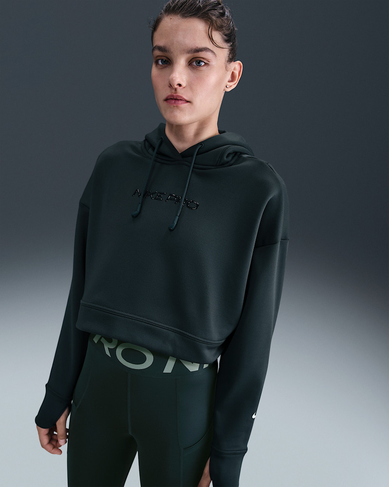 Nike Pro Women's Therma-FIT Fleece Hoodie 1