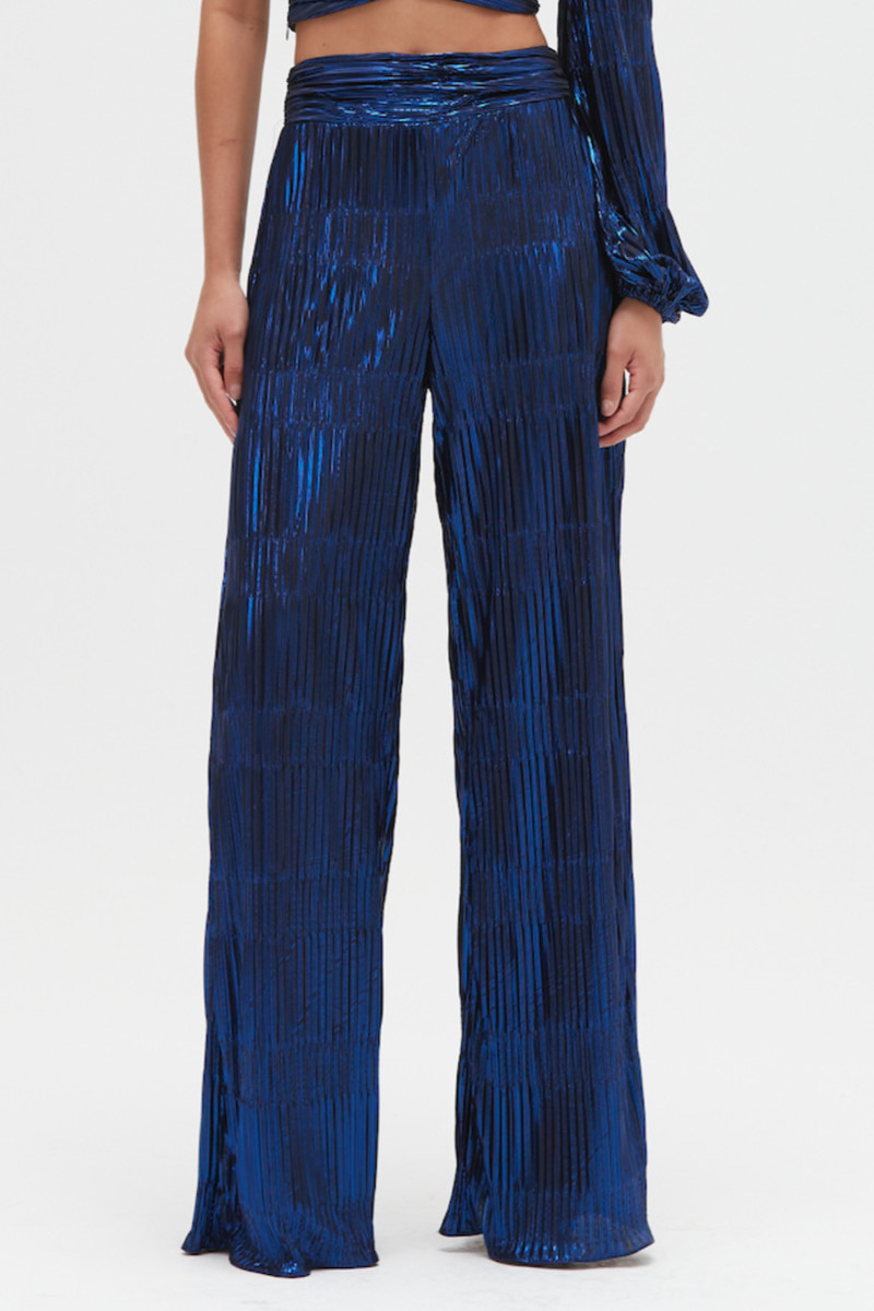 PatBO METALLIC PLISSE PANT outlook