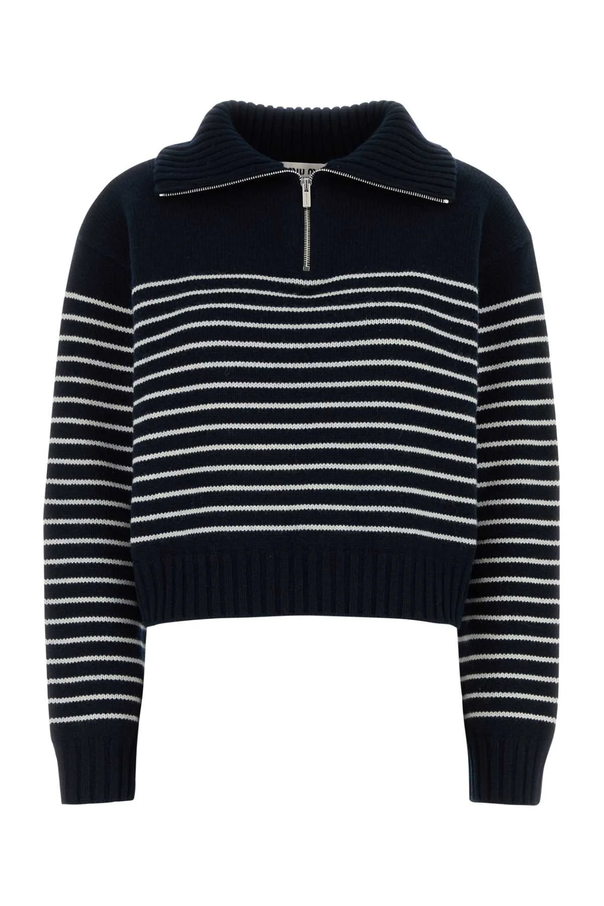 Miu Miu Women Embroidered Cashmere Sweater - 1