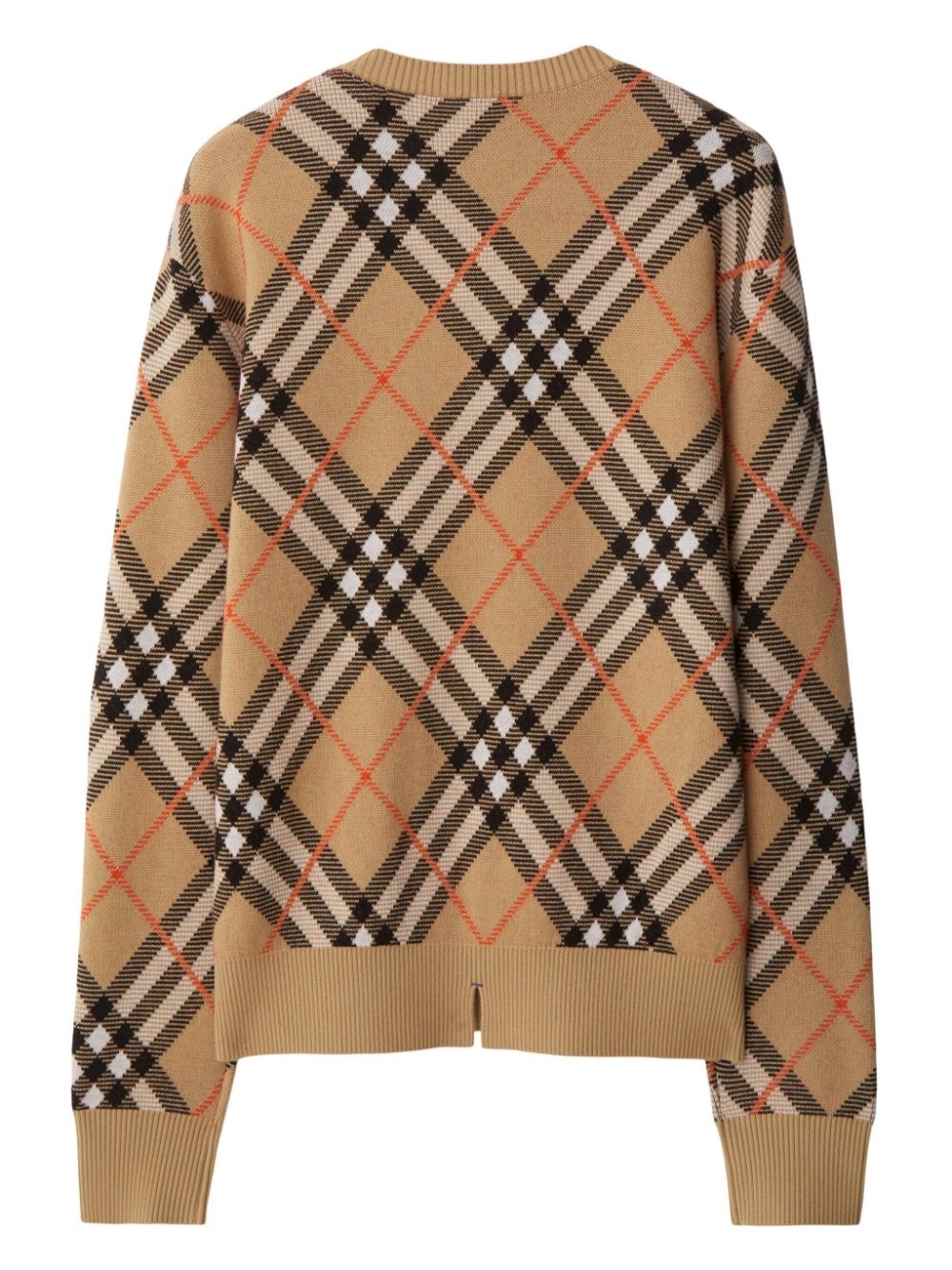 Vintage Check intarsia-knit jumper - 5