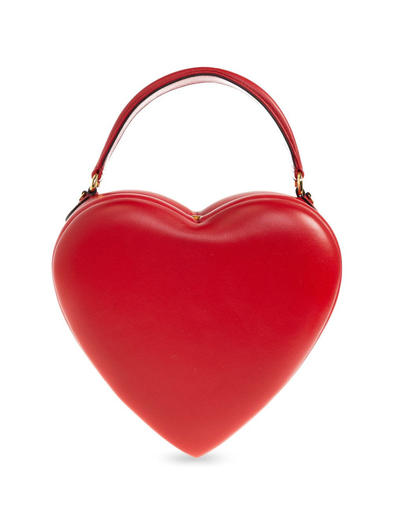 heart shaped top handle tote bag 1