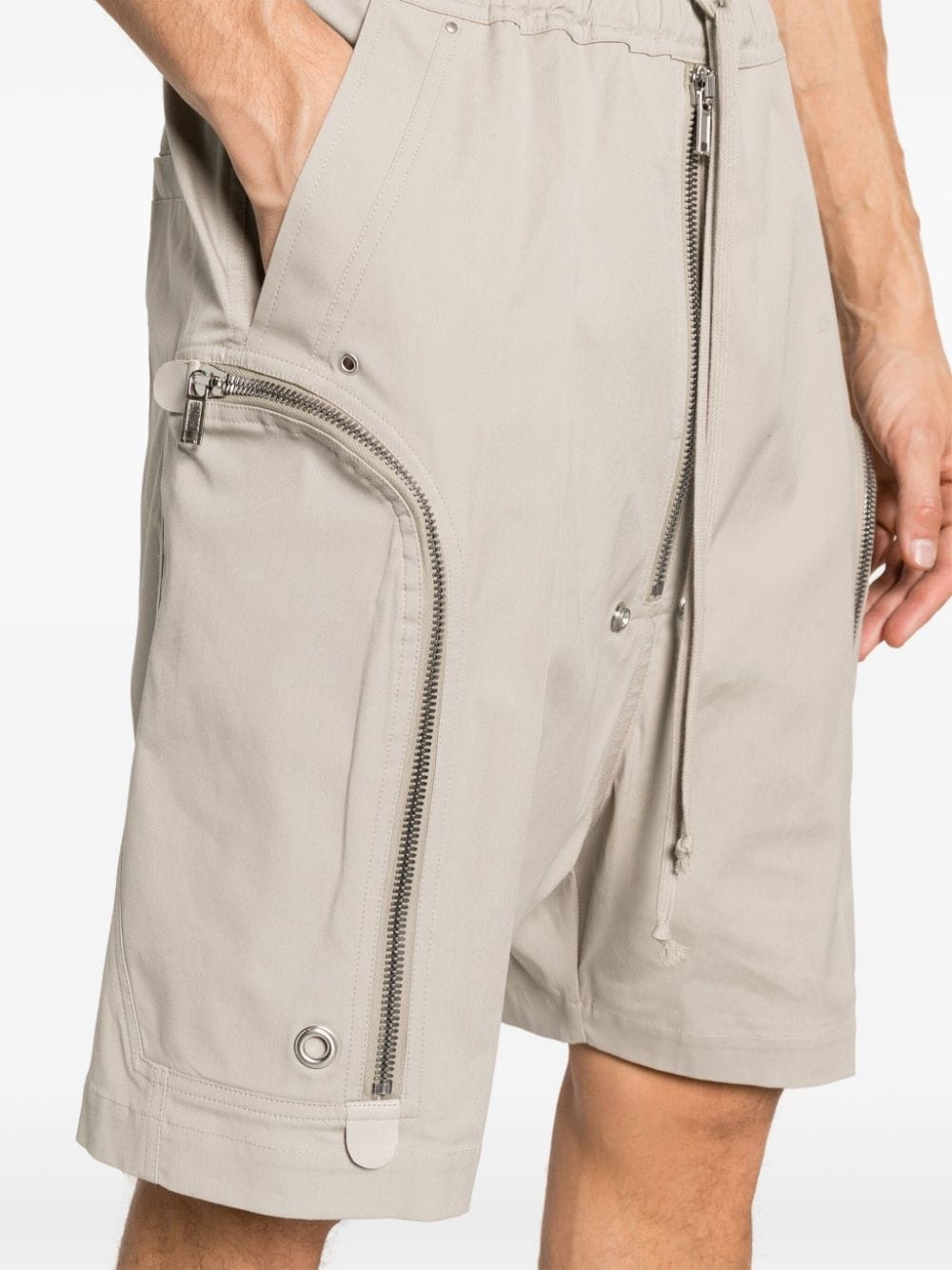 Bauhaus drop-crotch shorts - 5