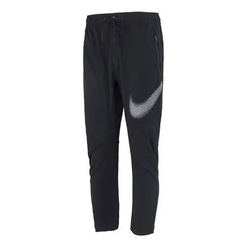 Men's Nike As Nsw Swsh Pant Wvn Large Logo Woven Sports Pants/Trousers/Joggers Autumn Black DZ3029-0 - 1