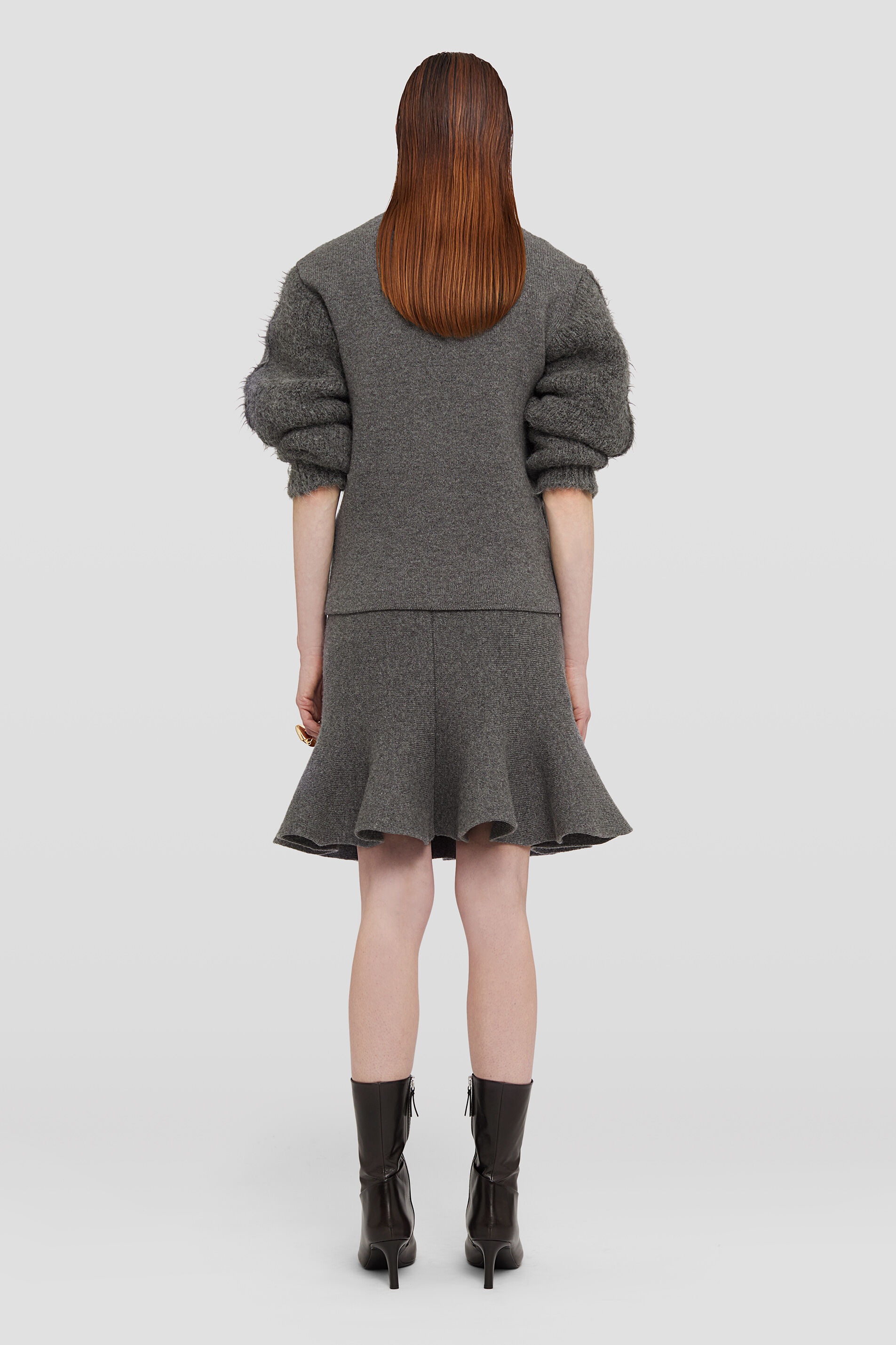 Mini Knit Skirt - 4