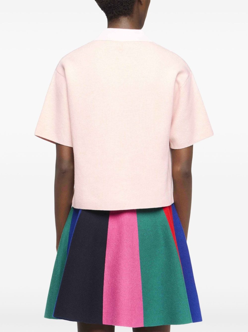 cropped polo shirt - 4