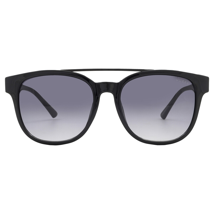 Guess Factory - Open Box - Guess Factory Smoke Gradient Square Men's Sunglasses GF5075 01B 56 - 1