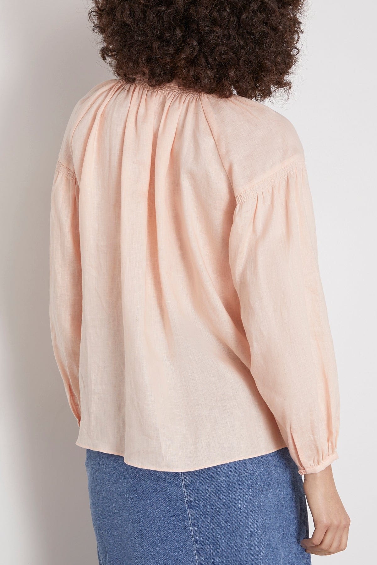 Nipoa Blouse in Nude - 4