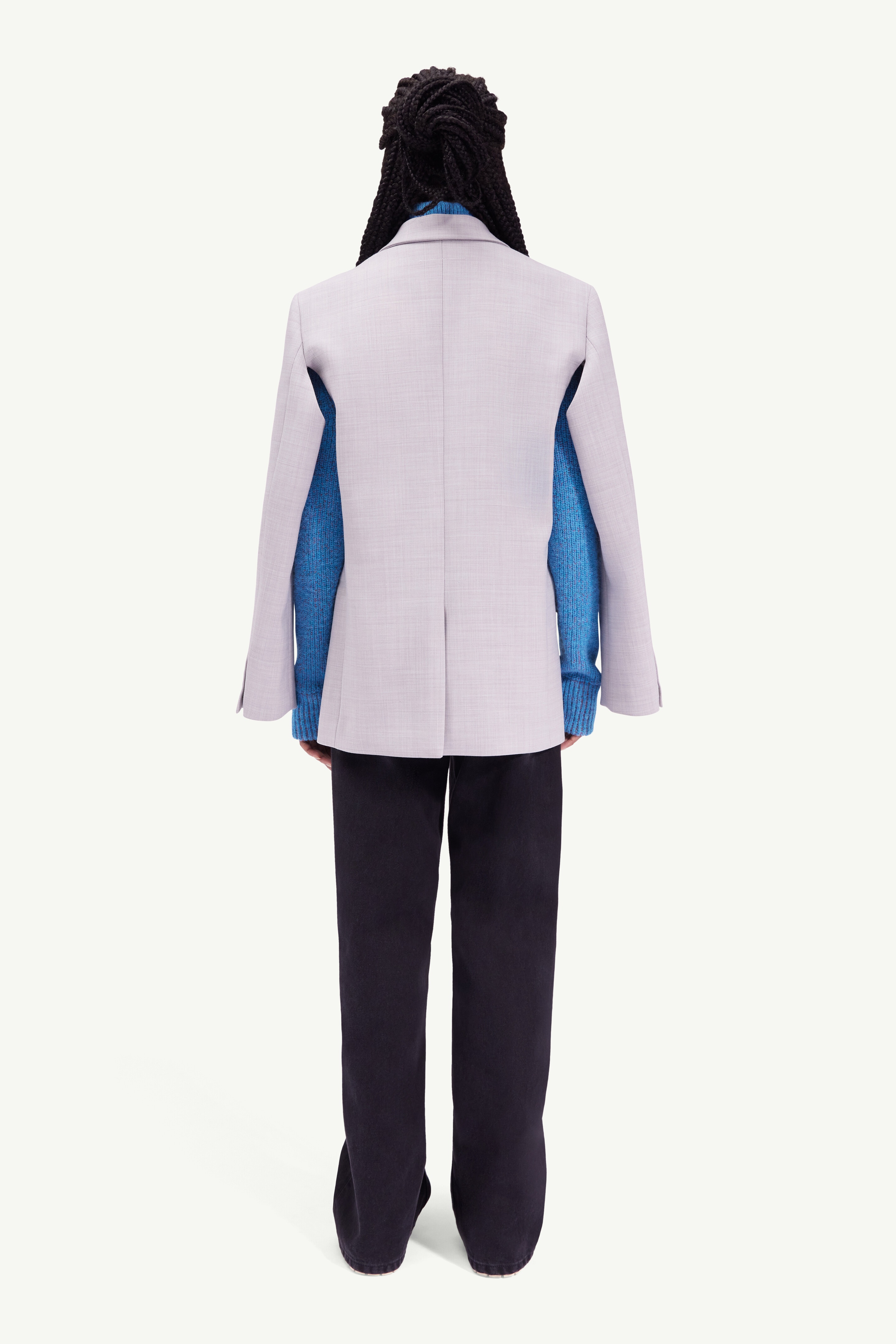 Techno wool blazer - 4