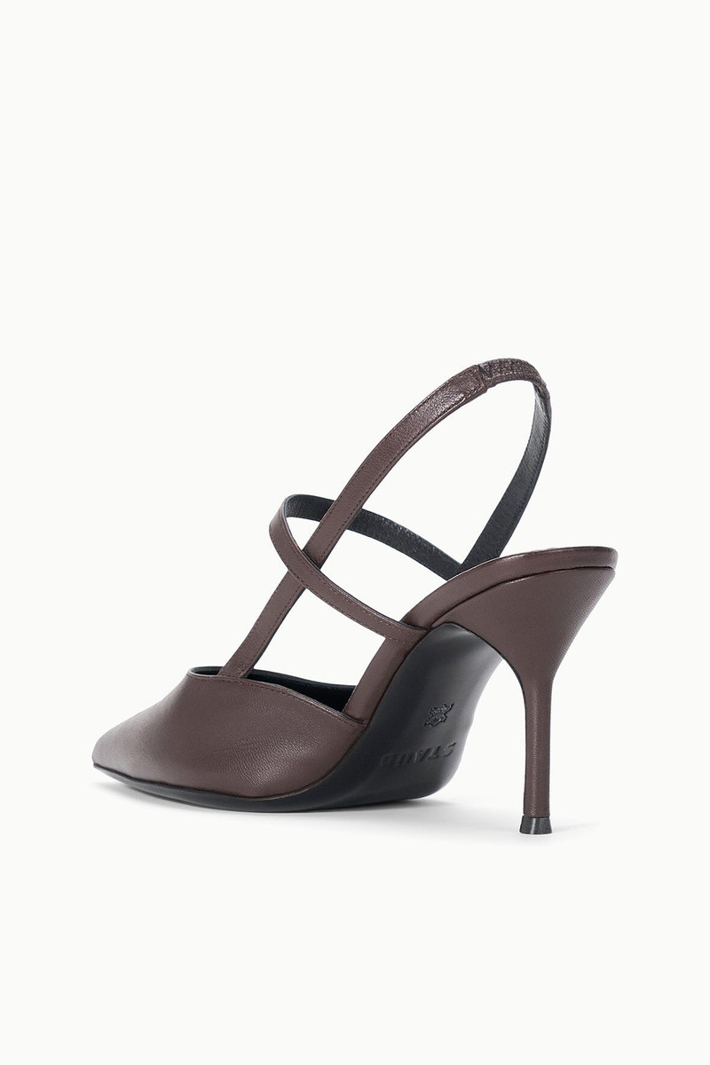 STAUD SEBASTIAN HIGH HEEL SLINGBACK ESPRESSO 5