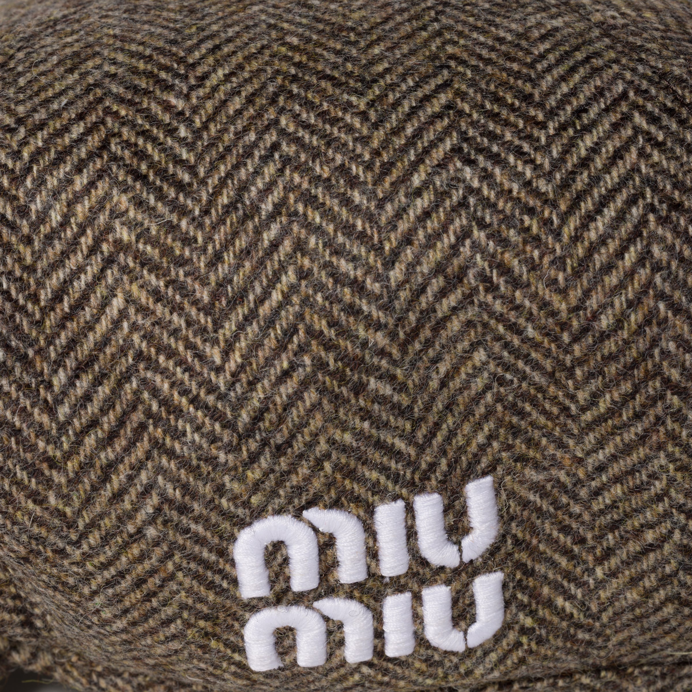Chevron wool beret - 2