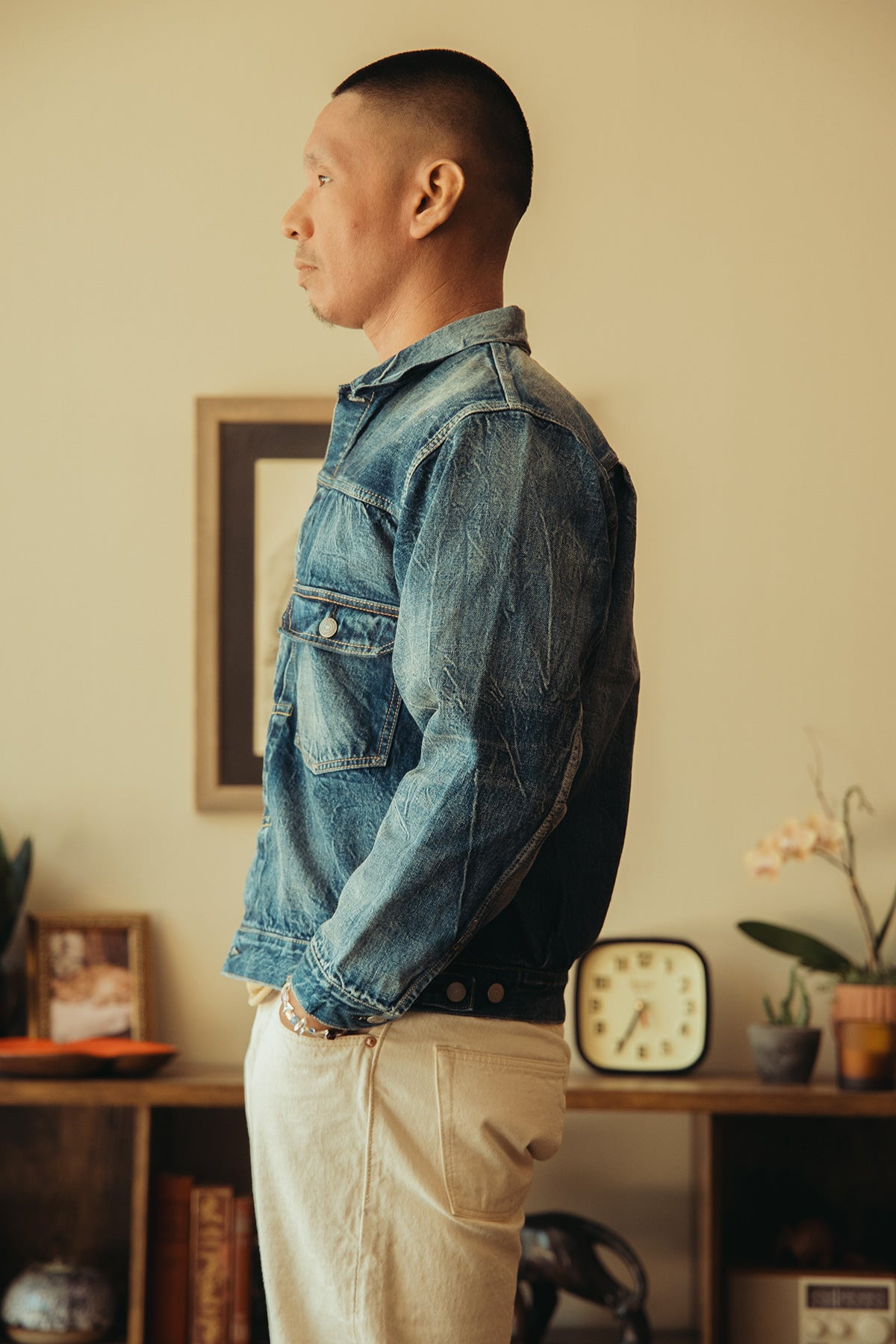 2016-2102 - "More Than Real" Type 2 Denim Jacket - Indigo Blue - 3
