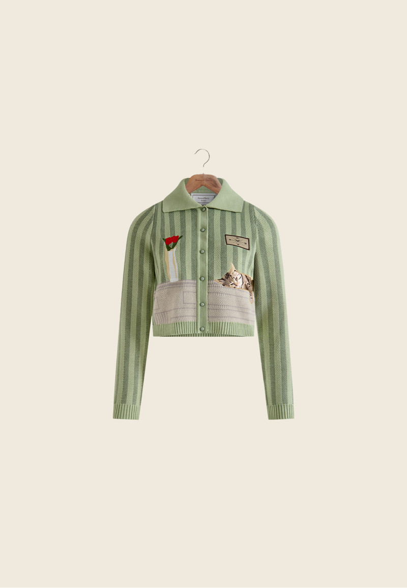THE SLEEPY CAT CARDIGAN 1