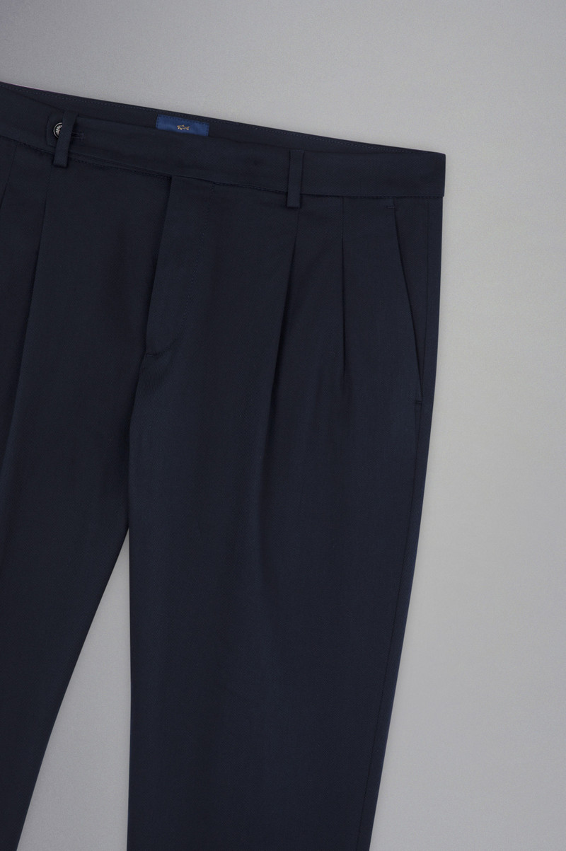 COTTON STRETCH CHINO TROUSERS 5