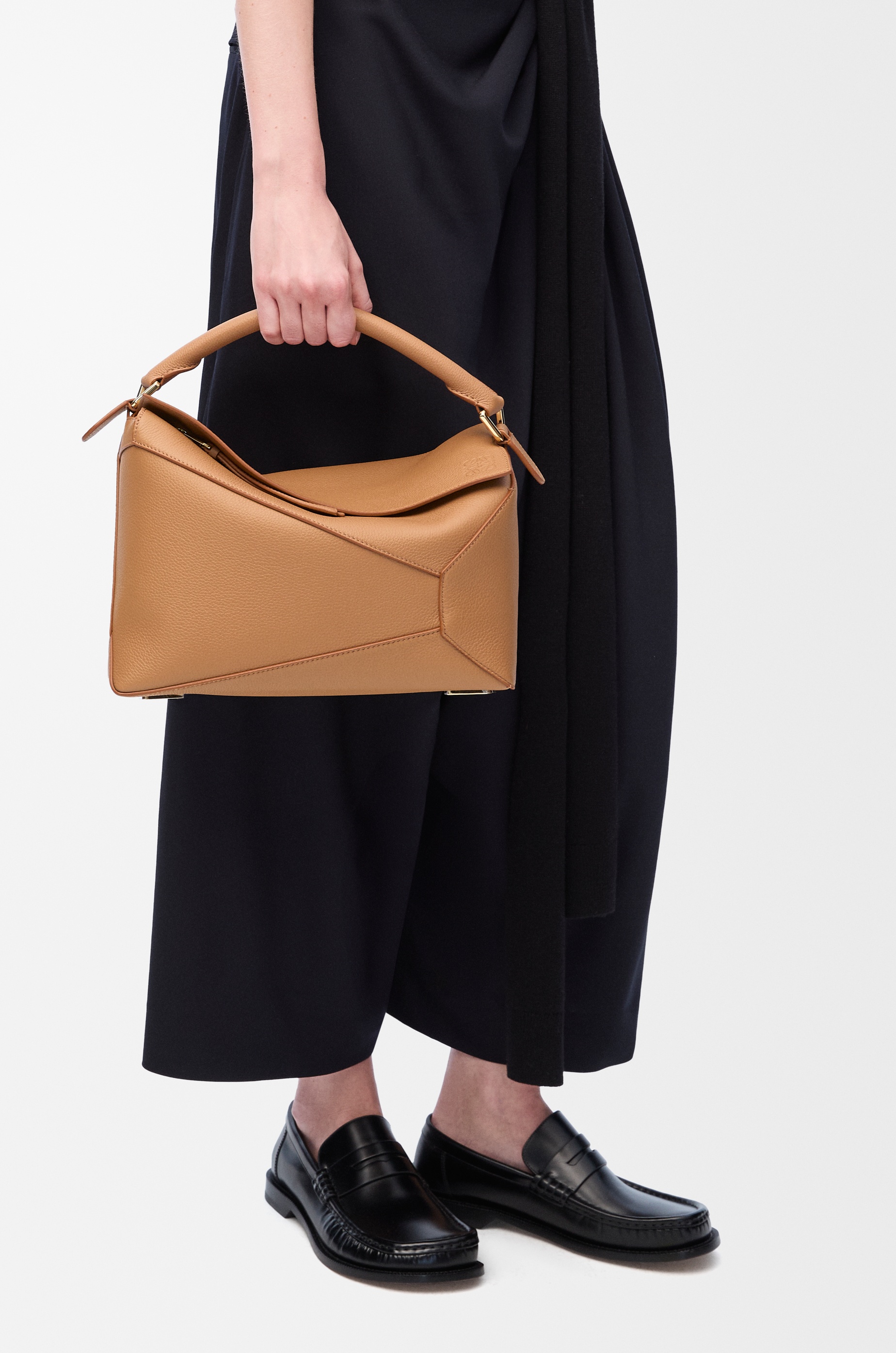 Puzzle bag in soft grained calfskin - 2