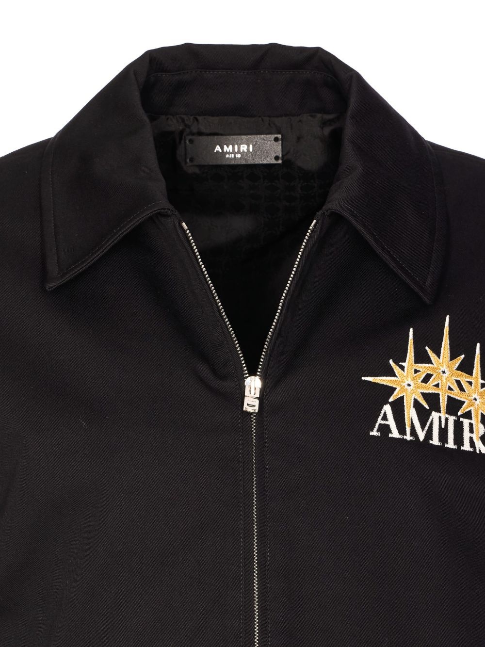 logo cotton jacket - 4