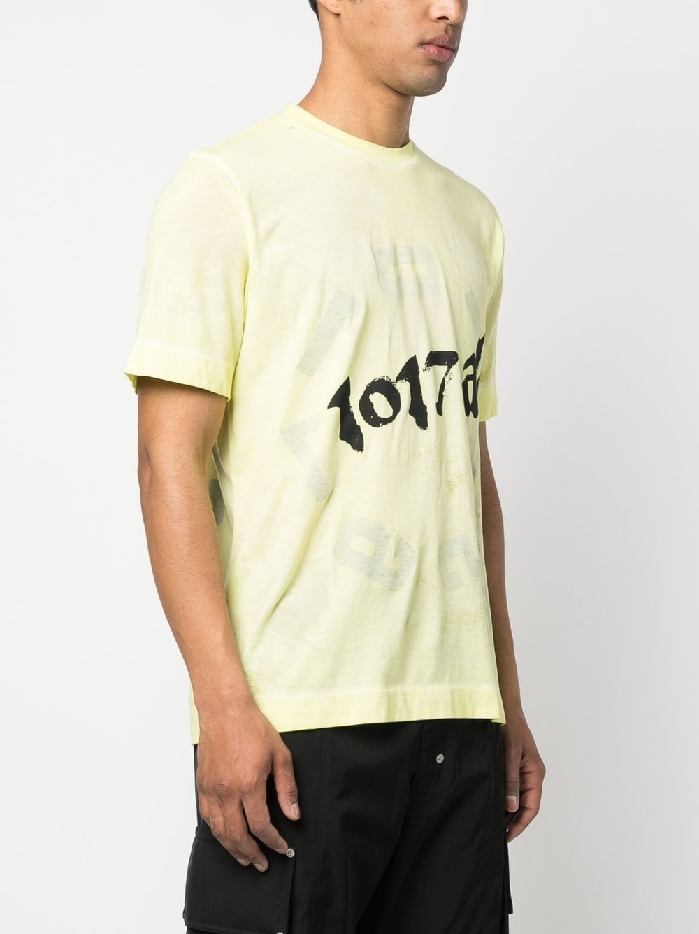 logo-print detail T-shirt - 3