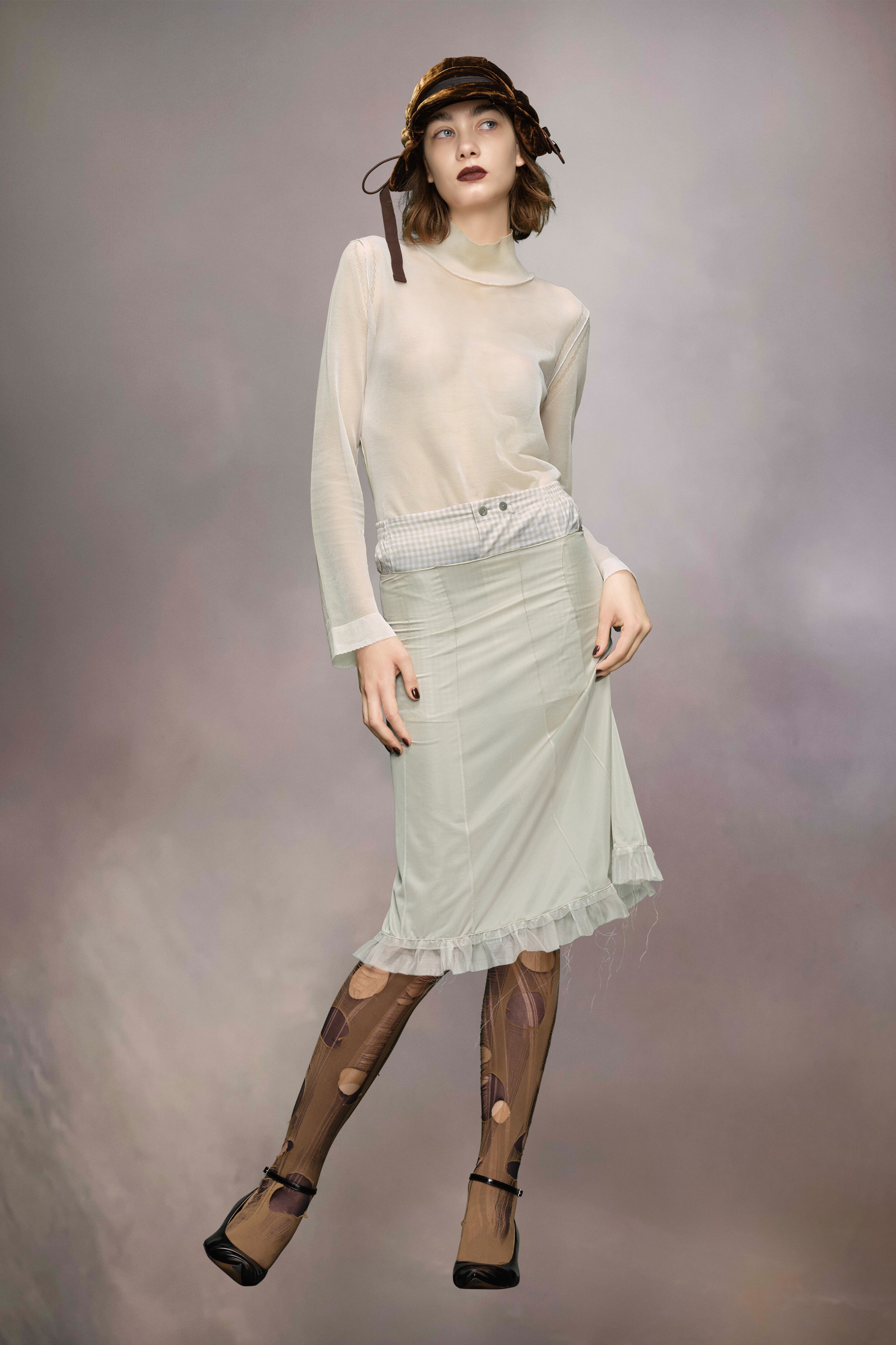 Anonymity of the lining skirt - 3