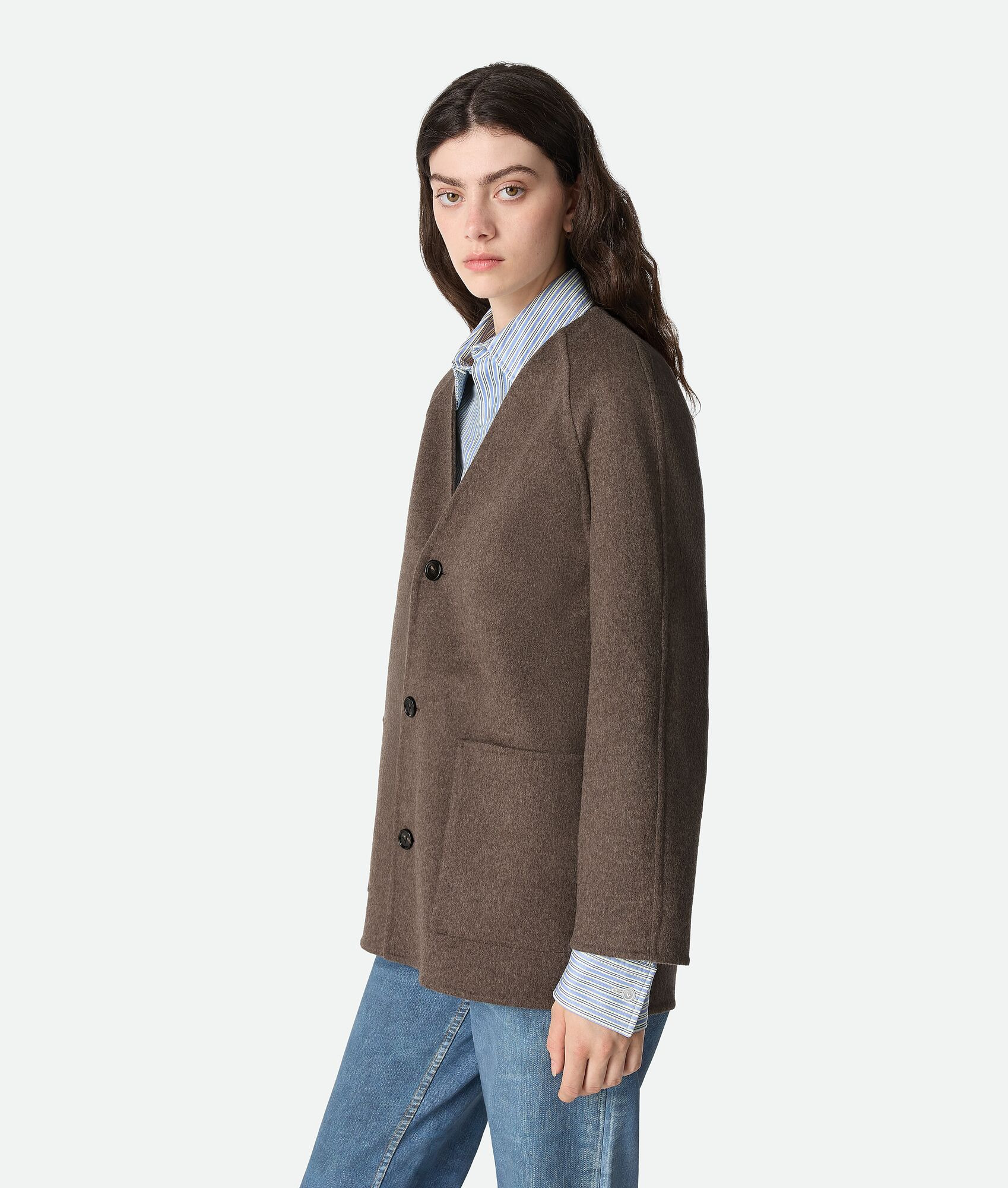 Double Face Wool Coat - 2