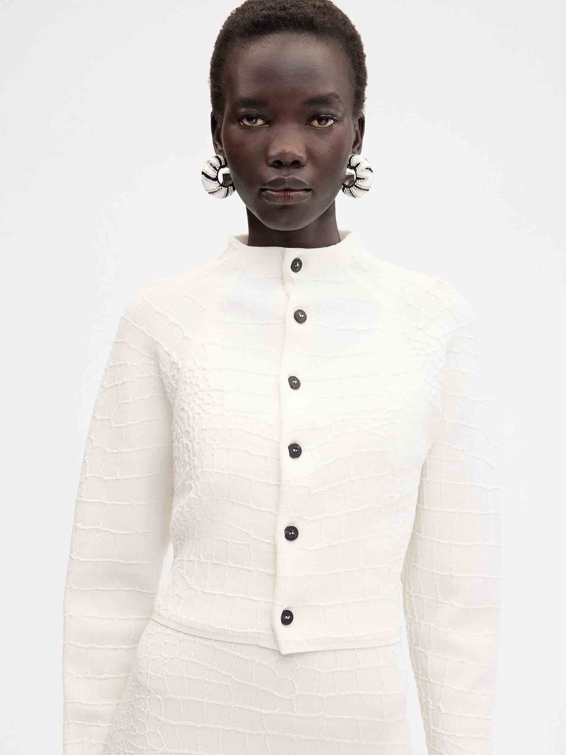 SCALA BUTTON CARDIGAN - 4