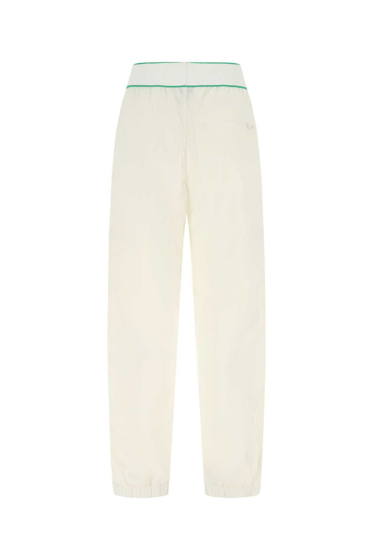 Bottega Veneta Women White Nylon Pant - 2