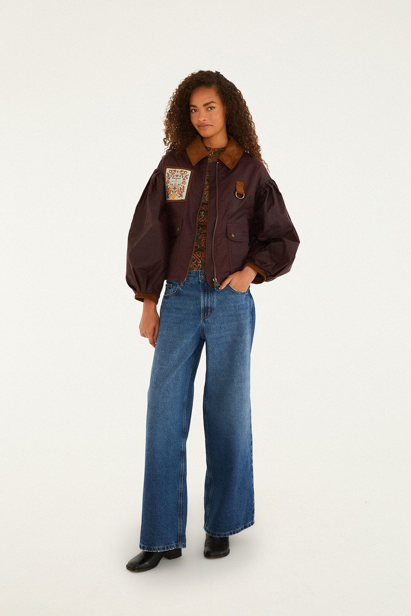 FARM RIO Thais Waxed Jacket outlook