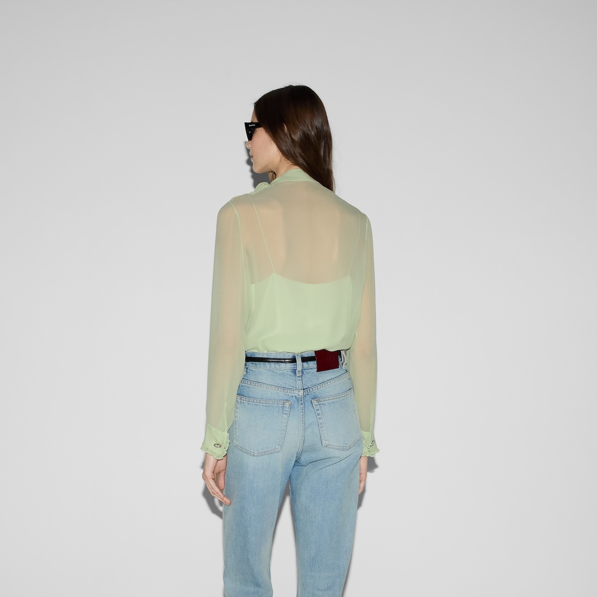 Silk georgette top - 4