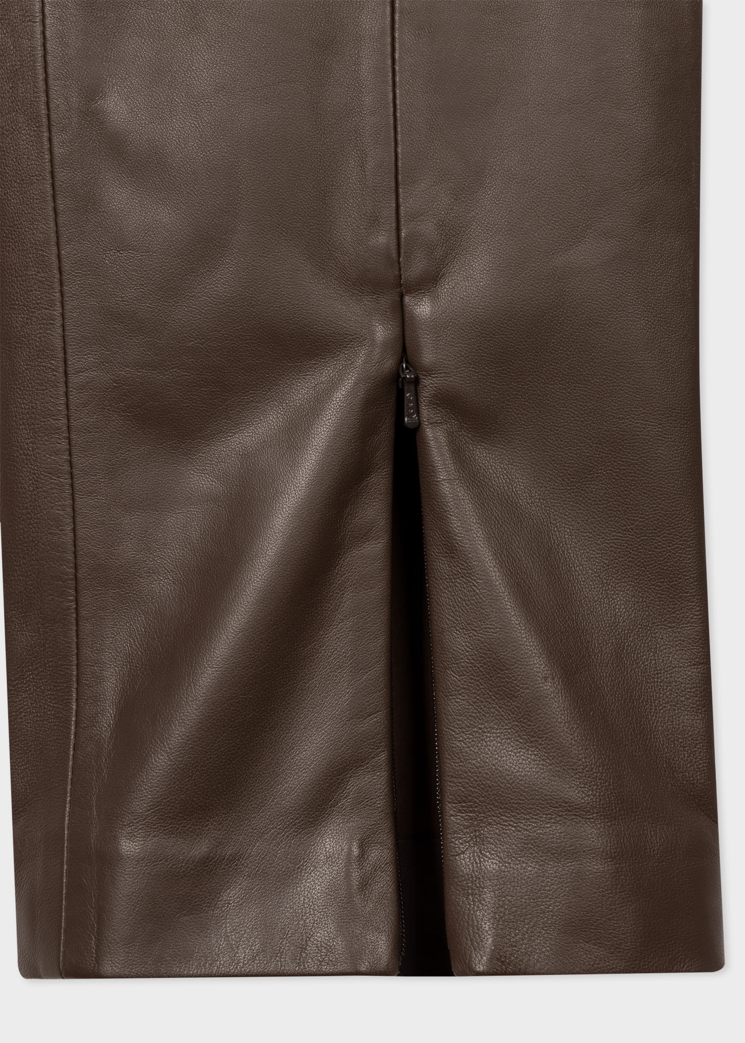 Slim-Fit Leather Pants - 2