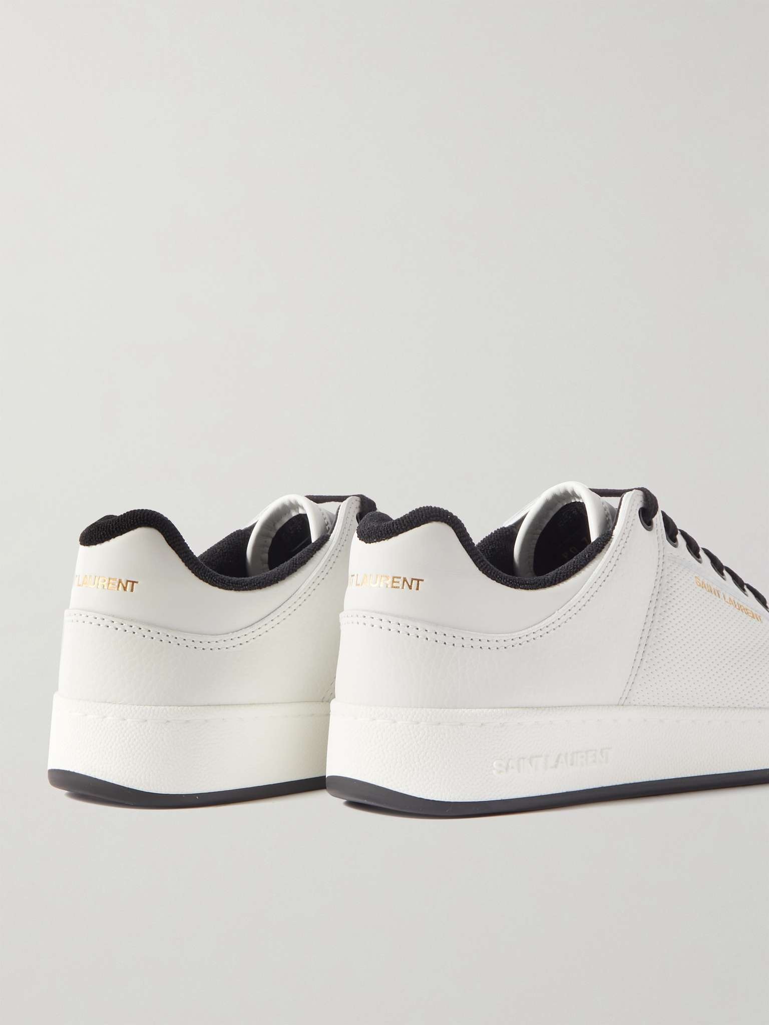 SL/61 Perforated Leather Sneakers - 5