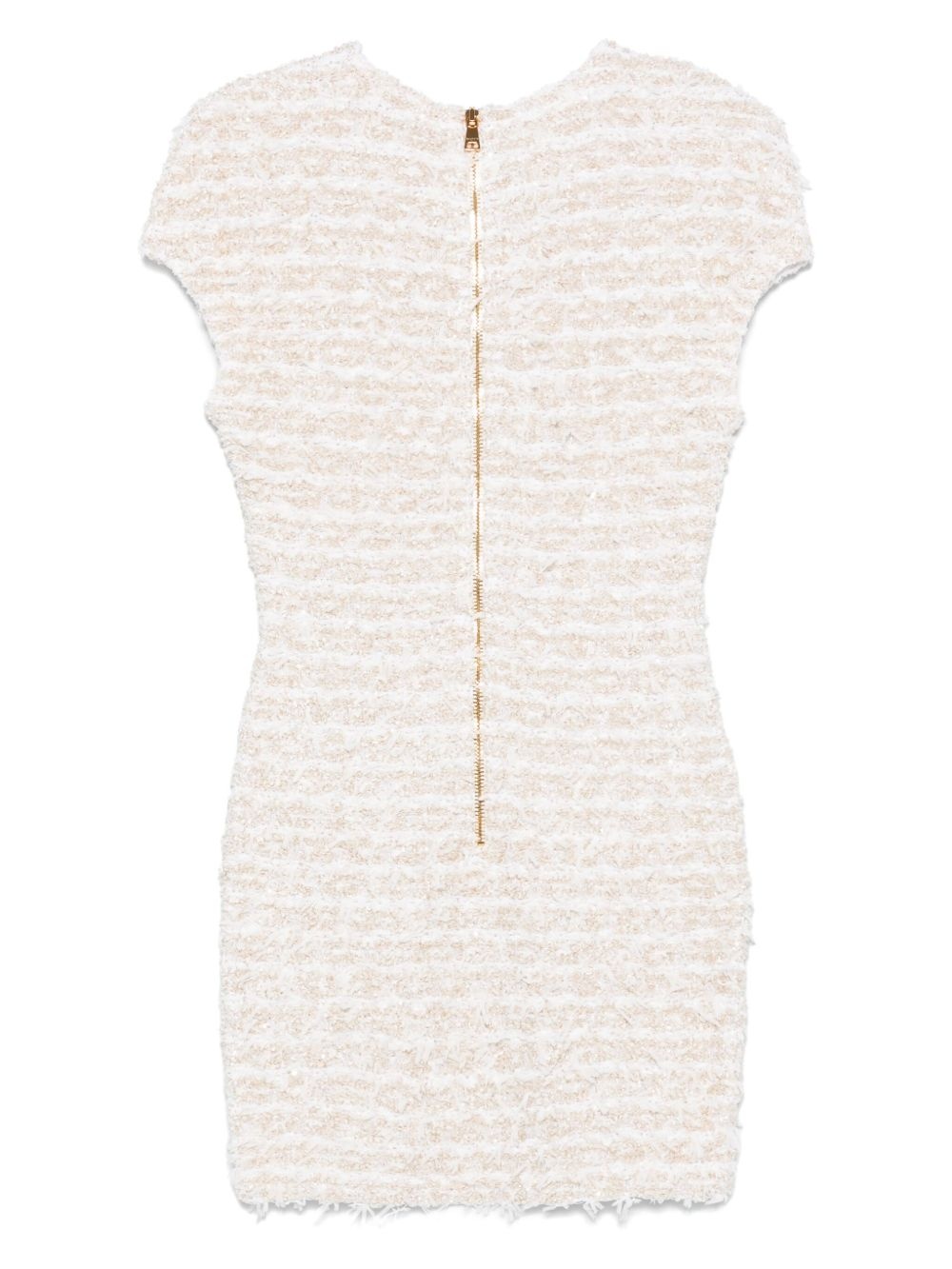 tweed mini dress - 2