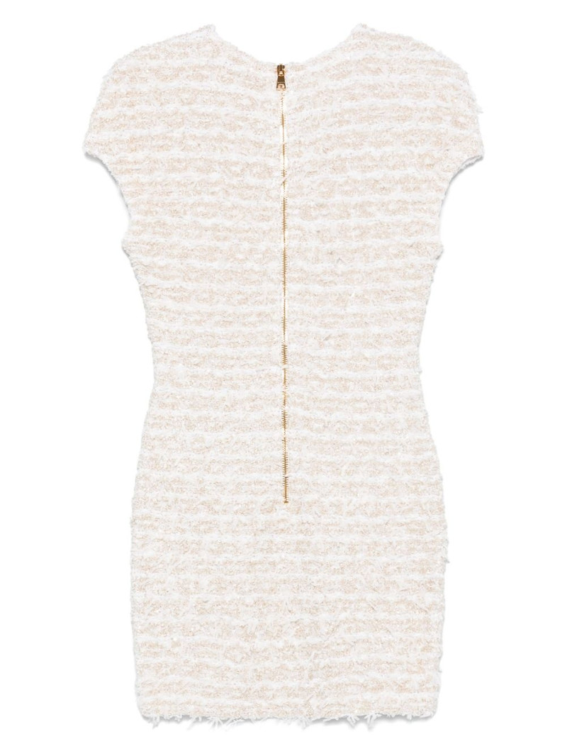 Balmain tweed mini dress outlook