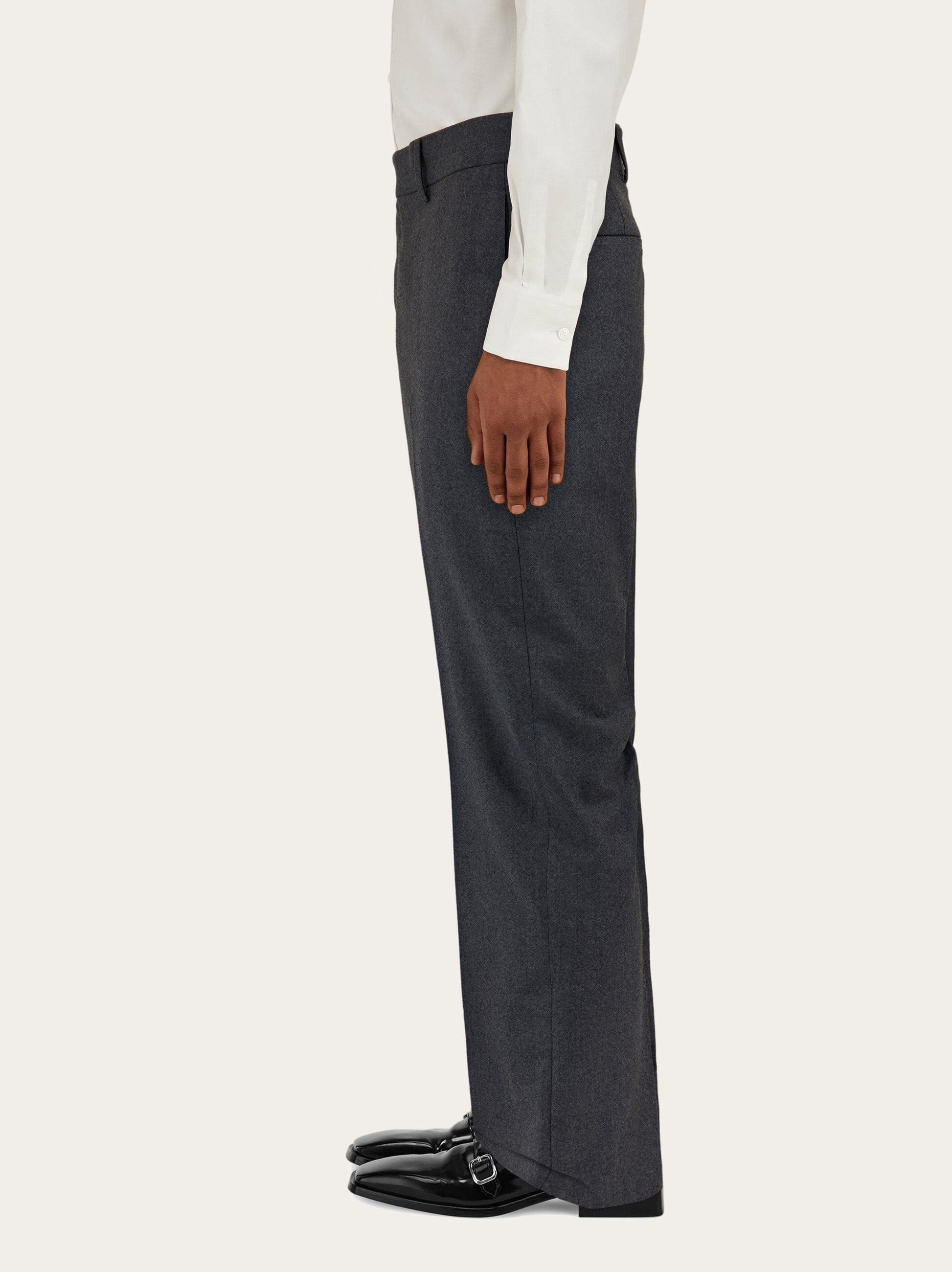 Flat front trouser - 3