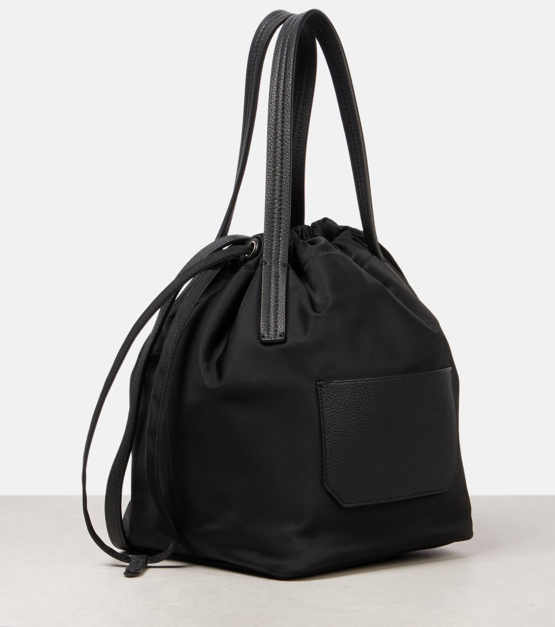 Rory Medium leather-trimmed bucket bag - 4