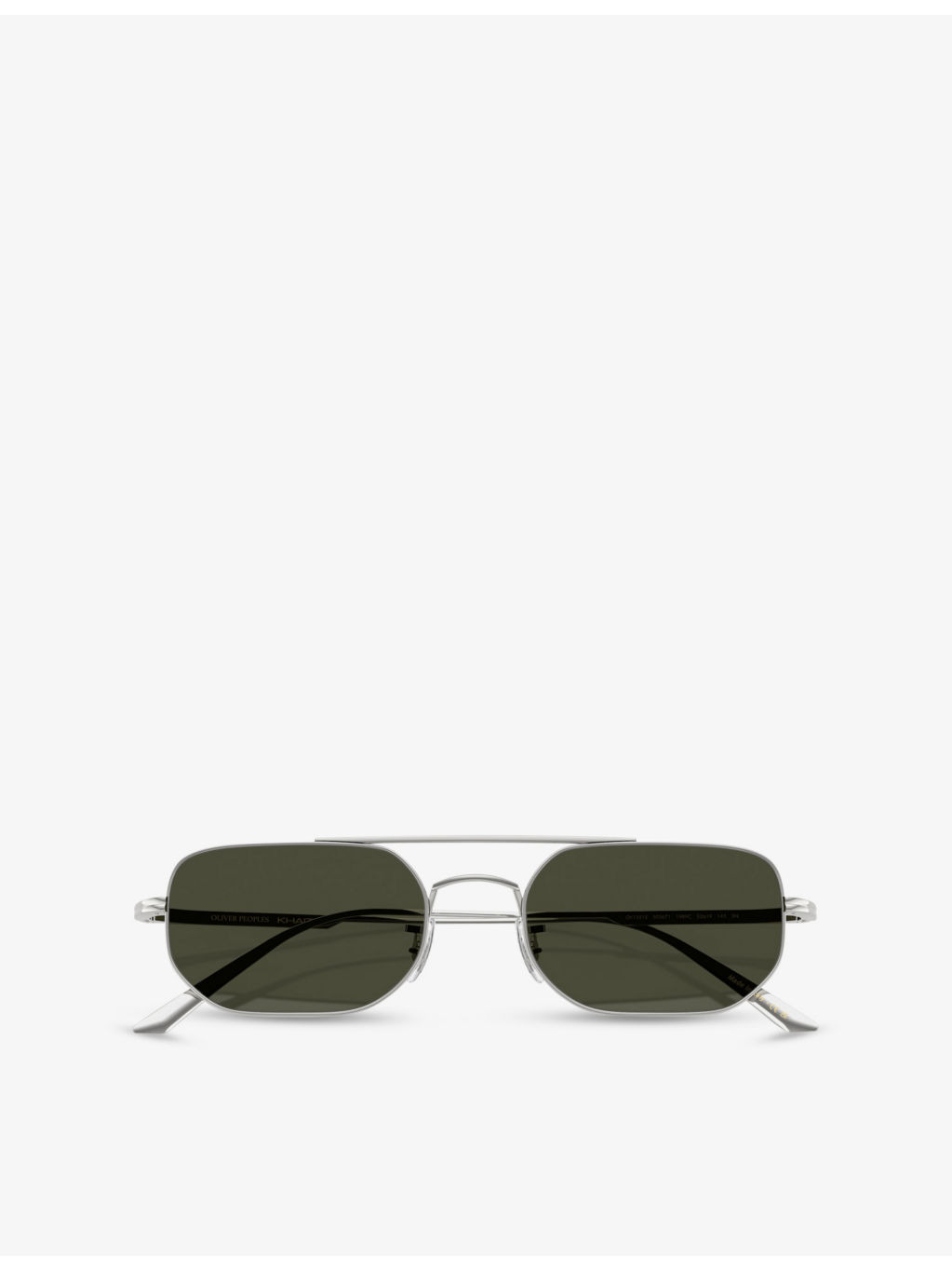 OV1351S 1989C Angular-Frame Steel Sunglasses - 4