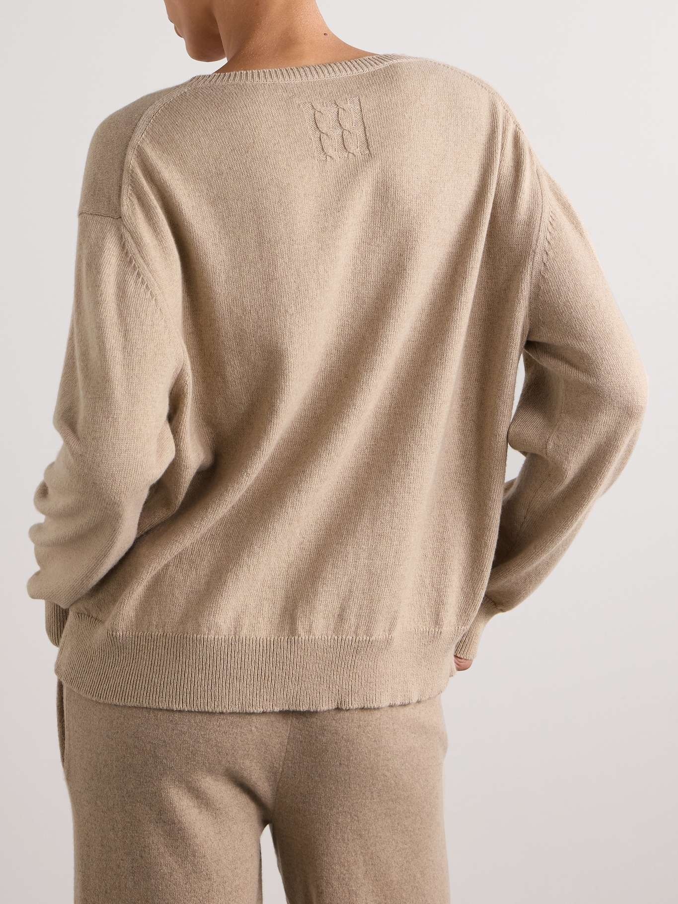 Amari recycled cashmere and wool-blend sweater - 4