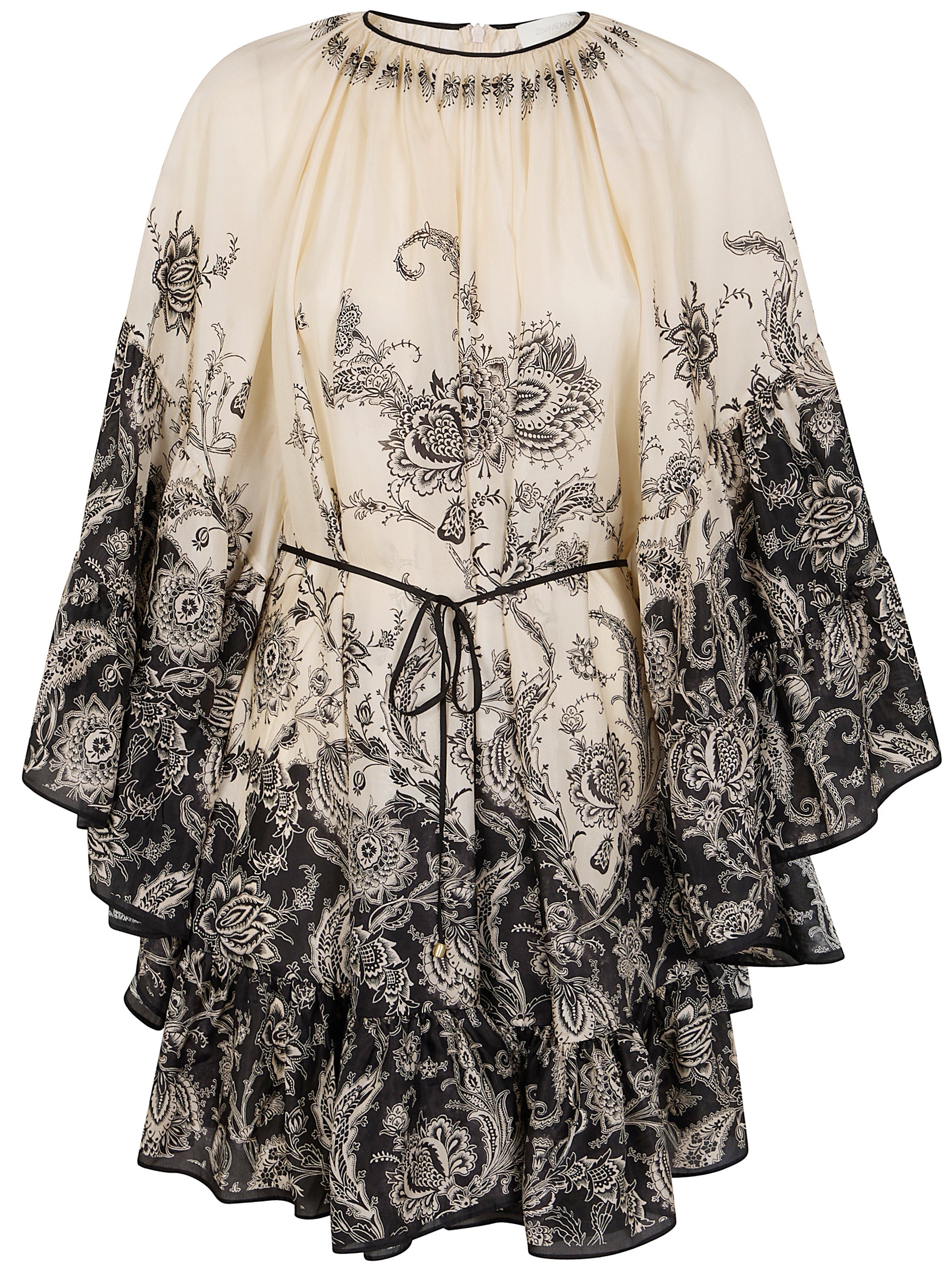 Zimmermann Women Rhiannon Lantern Mini Dress - 4