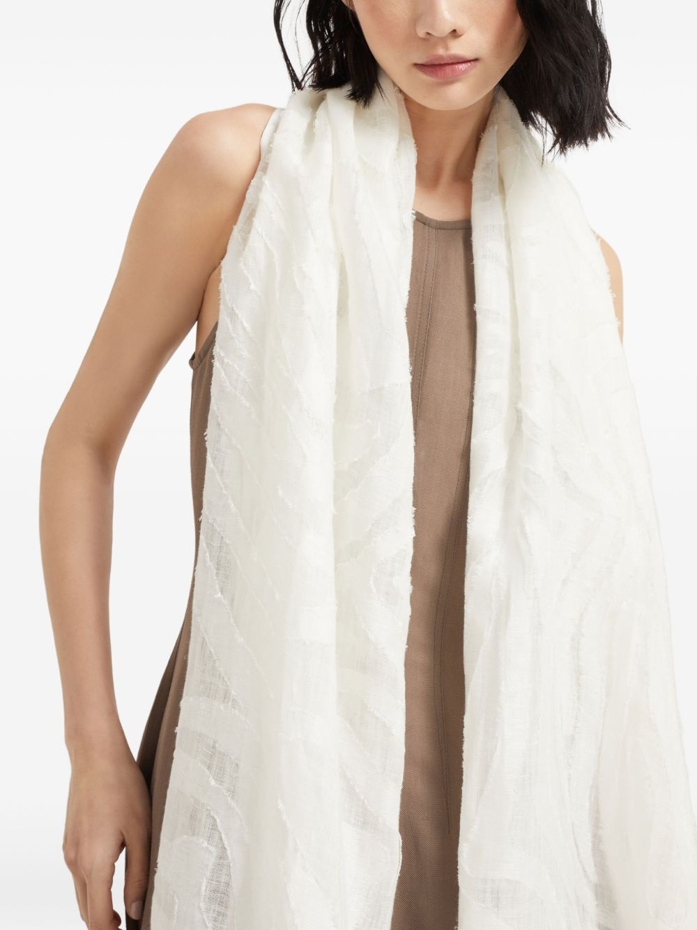 linen scarf - 5