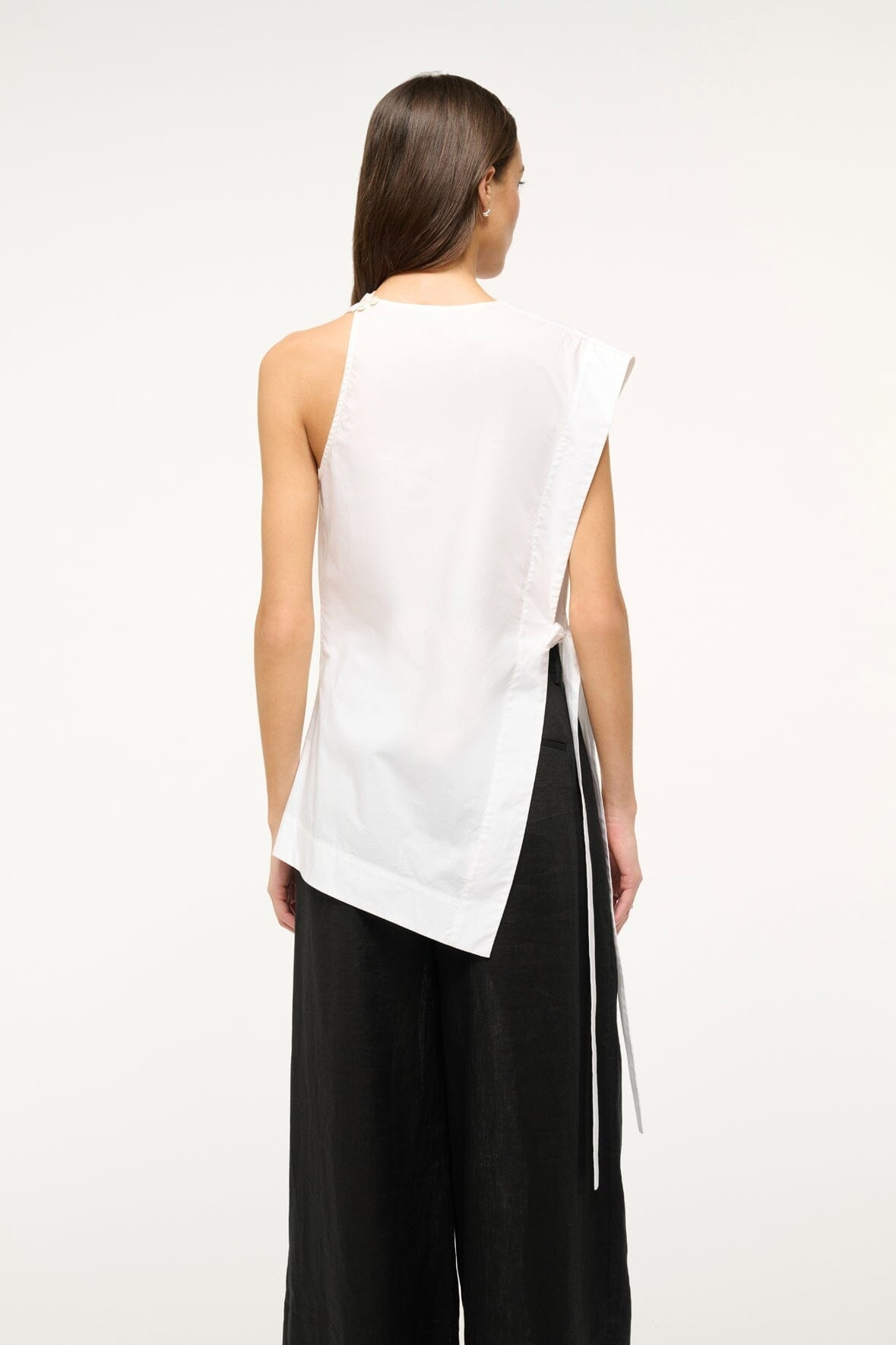 STAUD SAWYER TOP WHITE - 5