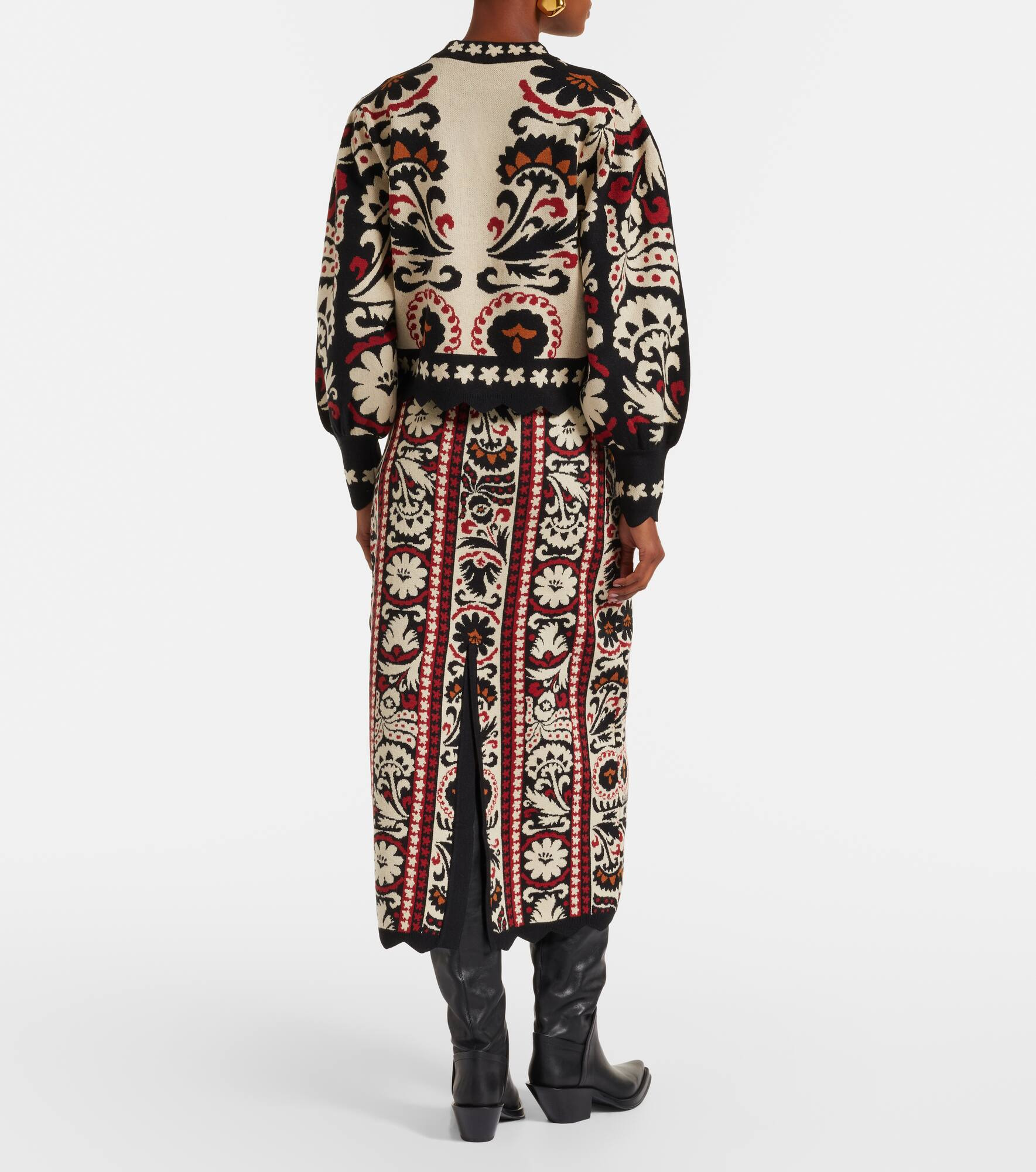 Tapestry Stripes jacquard sweater - 3
