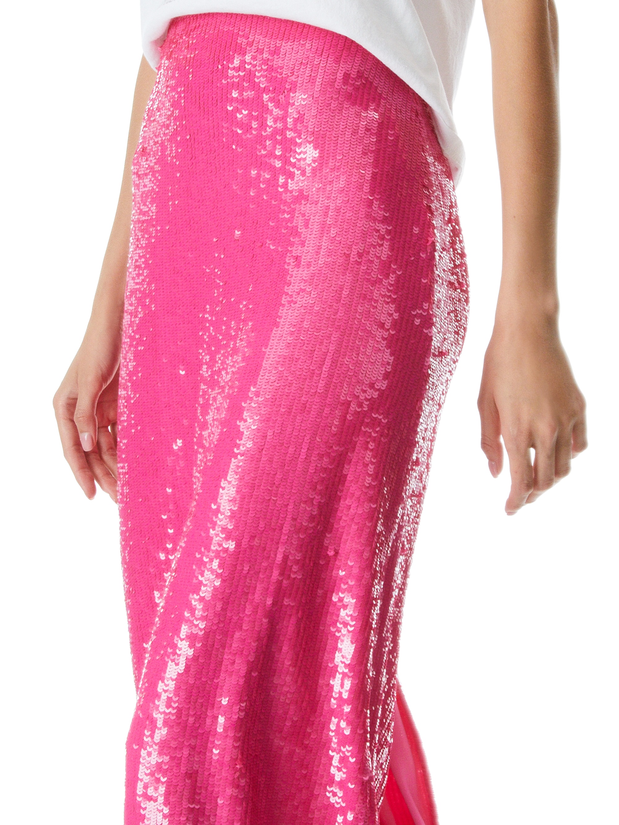 MAEVE SEQUIN SLIP MIDI SKIRT - 3