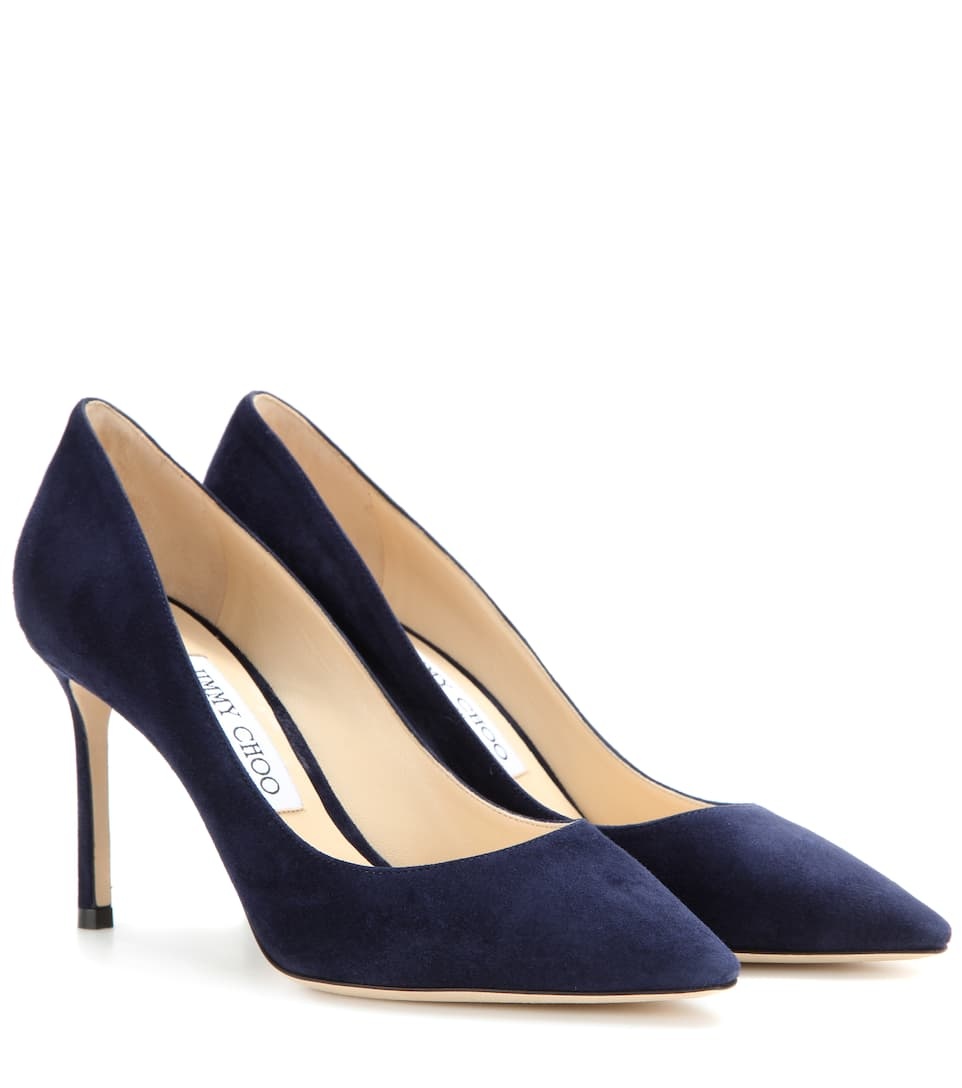 Romy 85 suede pumps - 1