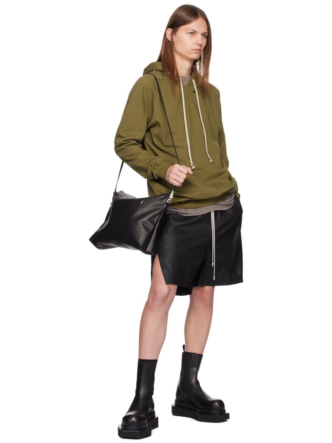 Khaki Porterville Heavyweight Hoodie - 4