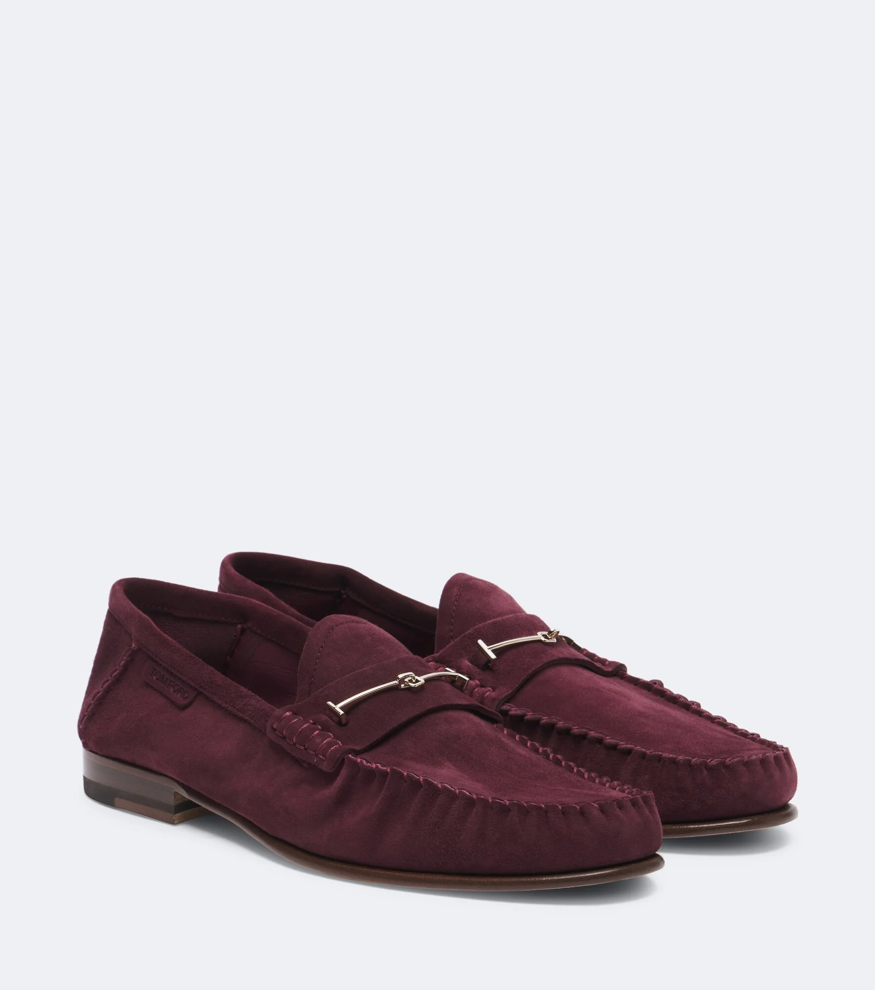 Suede penny loafers - 1