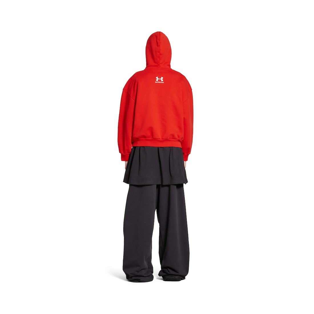 Women's Under Armour® Zip-up Hoodie Regular Fit in Red/white - 4