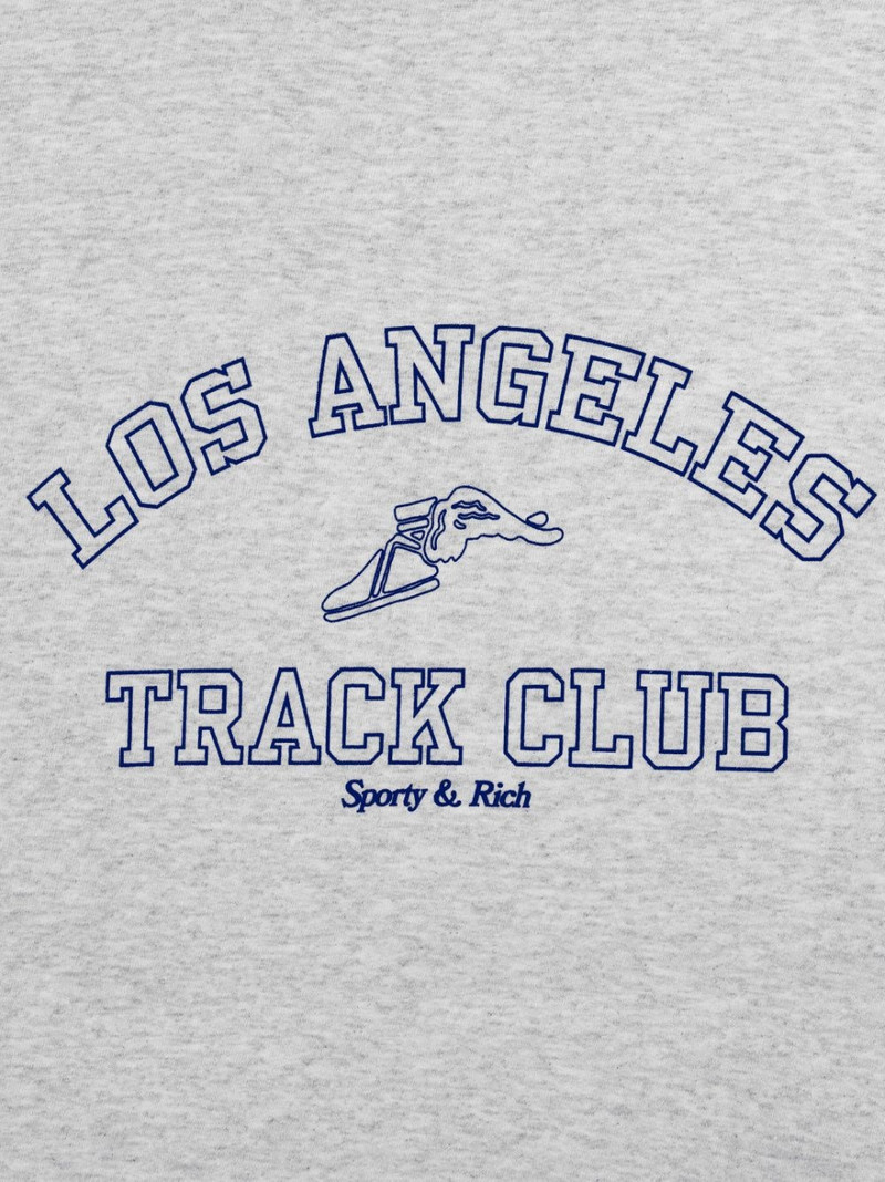 Sporty & Rich Track Club crew-neck sweatshirt outlook