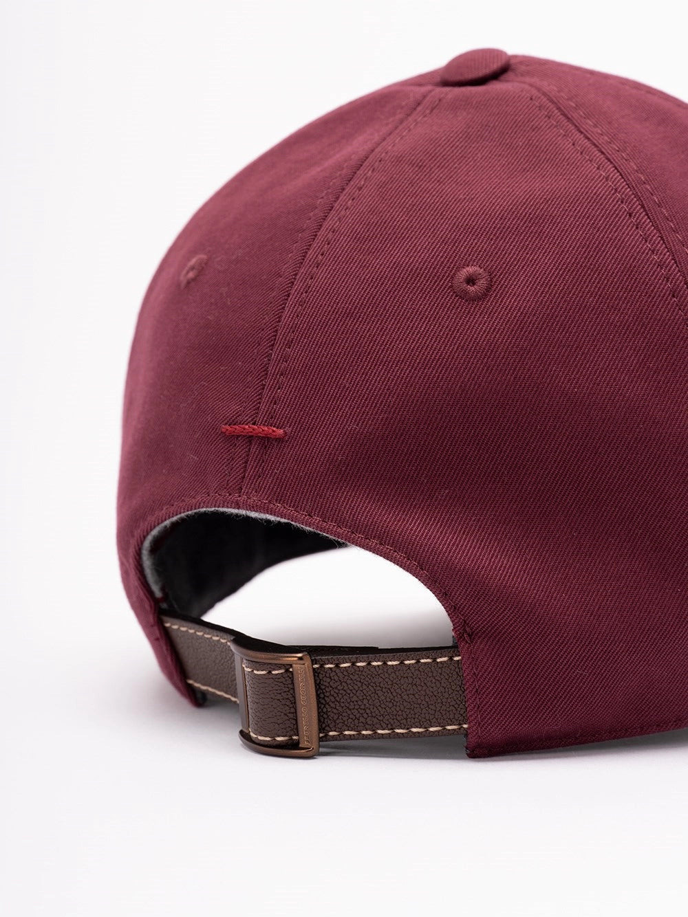 Brunello Cucinelli Men Baseball Cap With Embroidery - 3