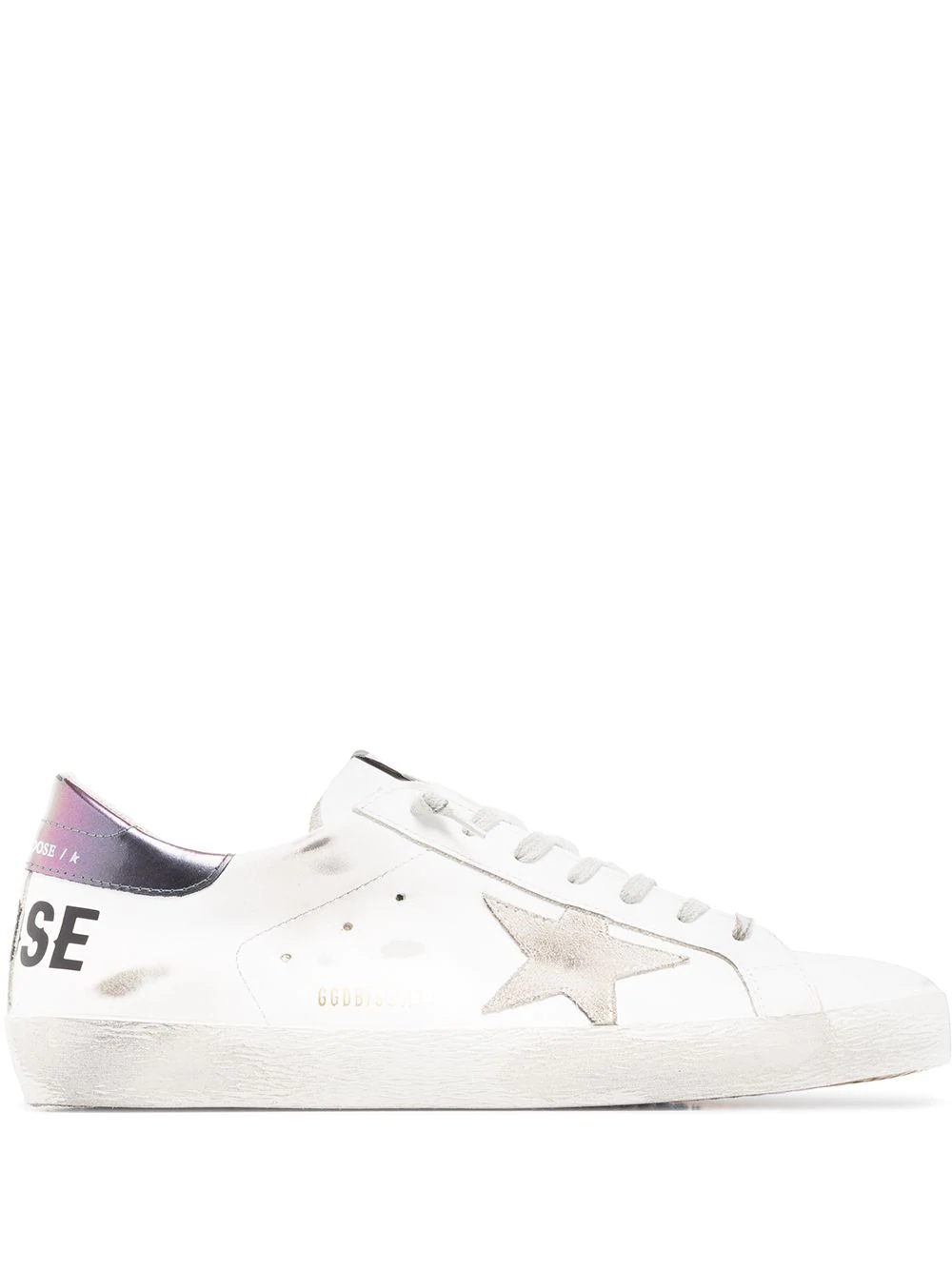 Superstar logo-print sneakers - 1