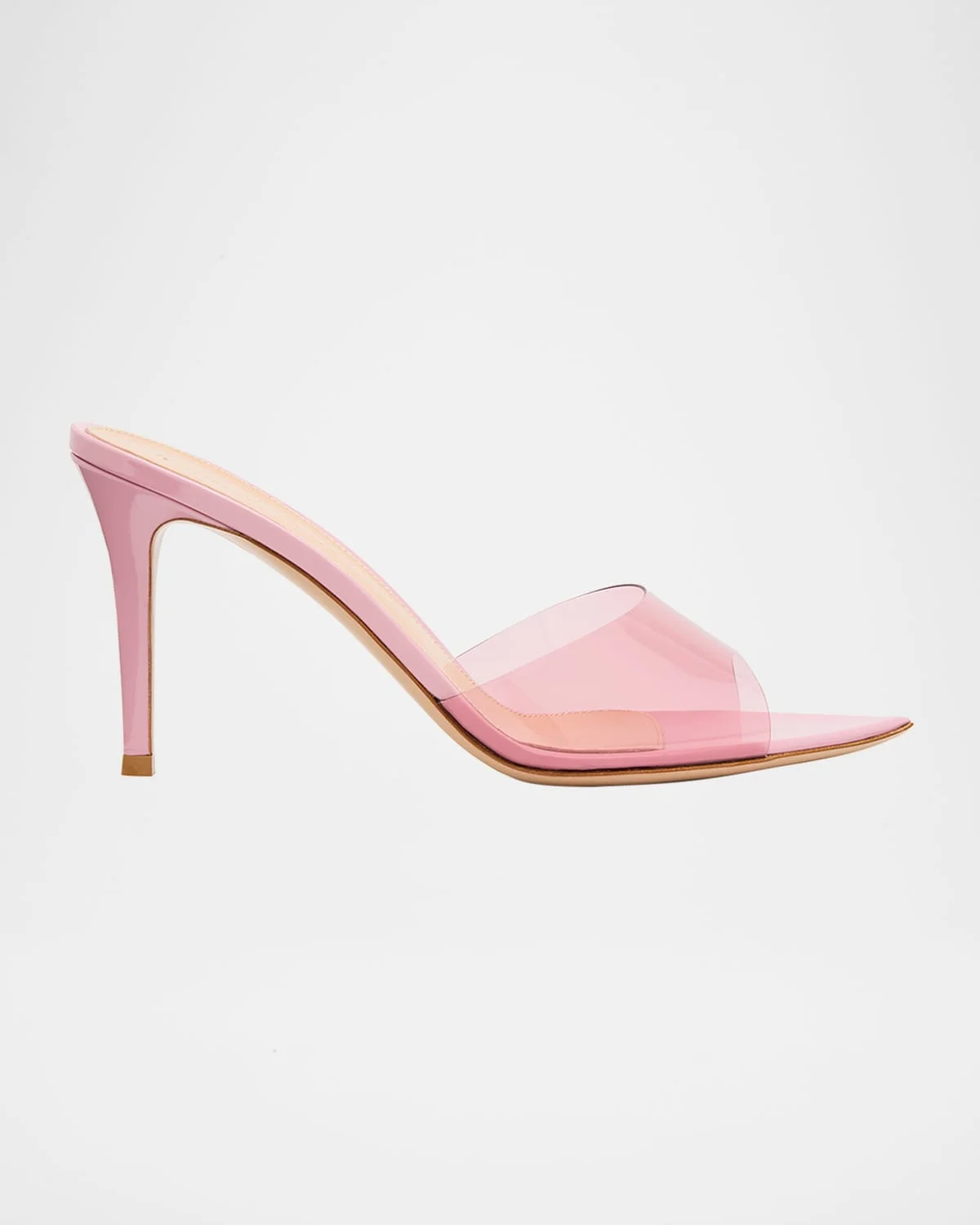 Elle Transparent Mule Sandals - 1