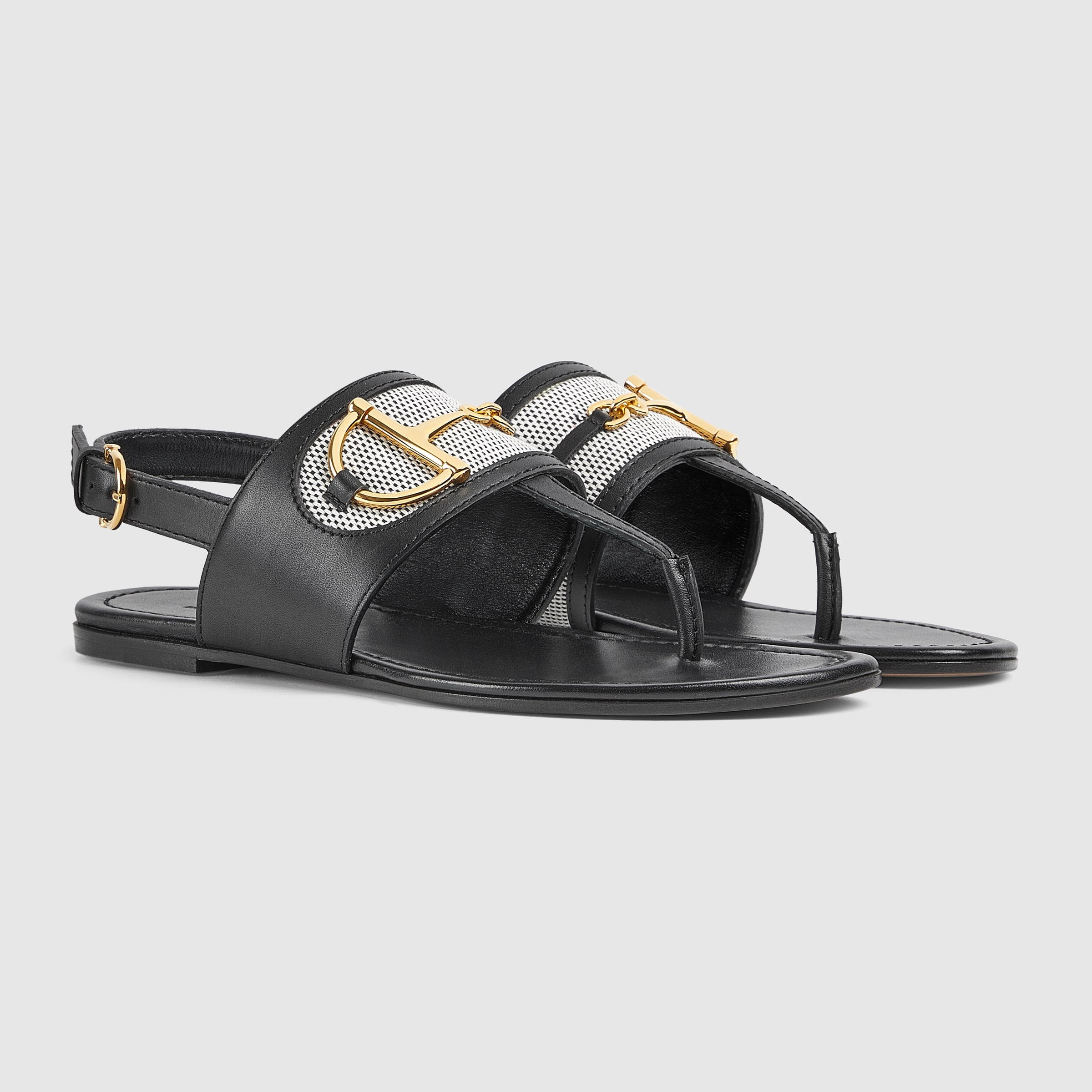 Women's thong sandal with Horsebit - 2