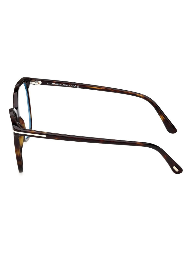 hinge-detail square-frame glasses 3