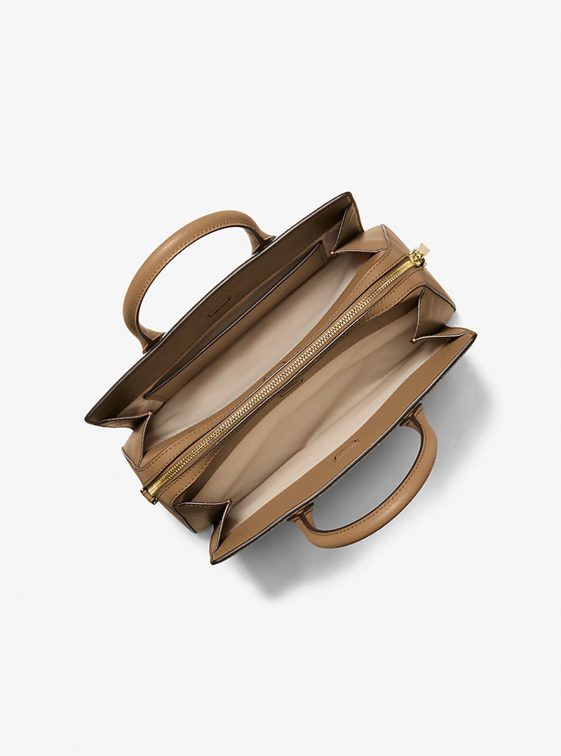 Laila Medium Signature Logo Satchel 4